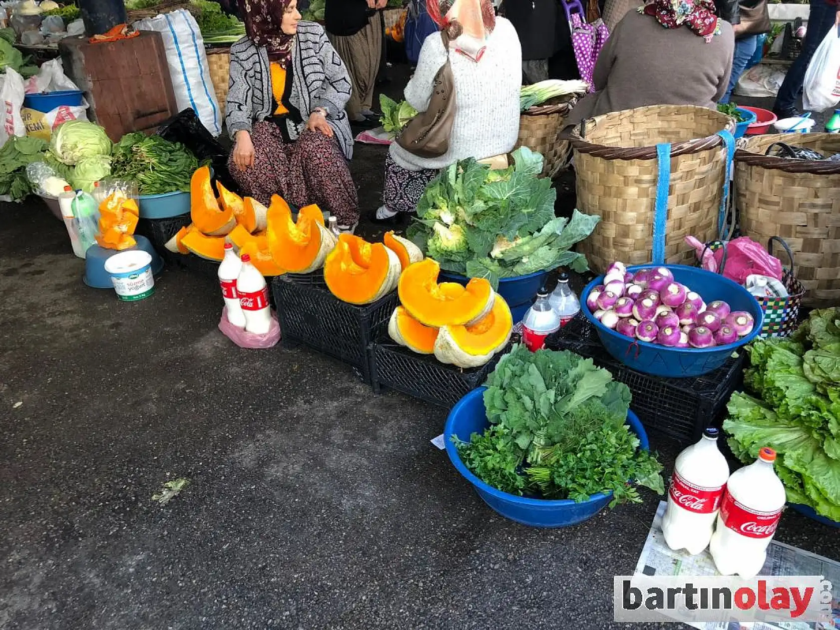 Galla pazarında çeşit bol ama...
