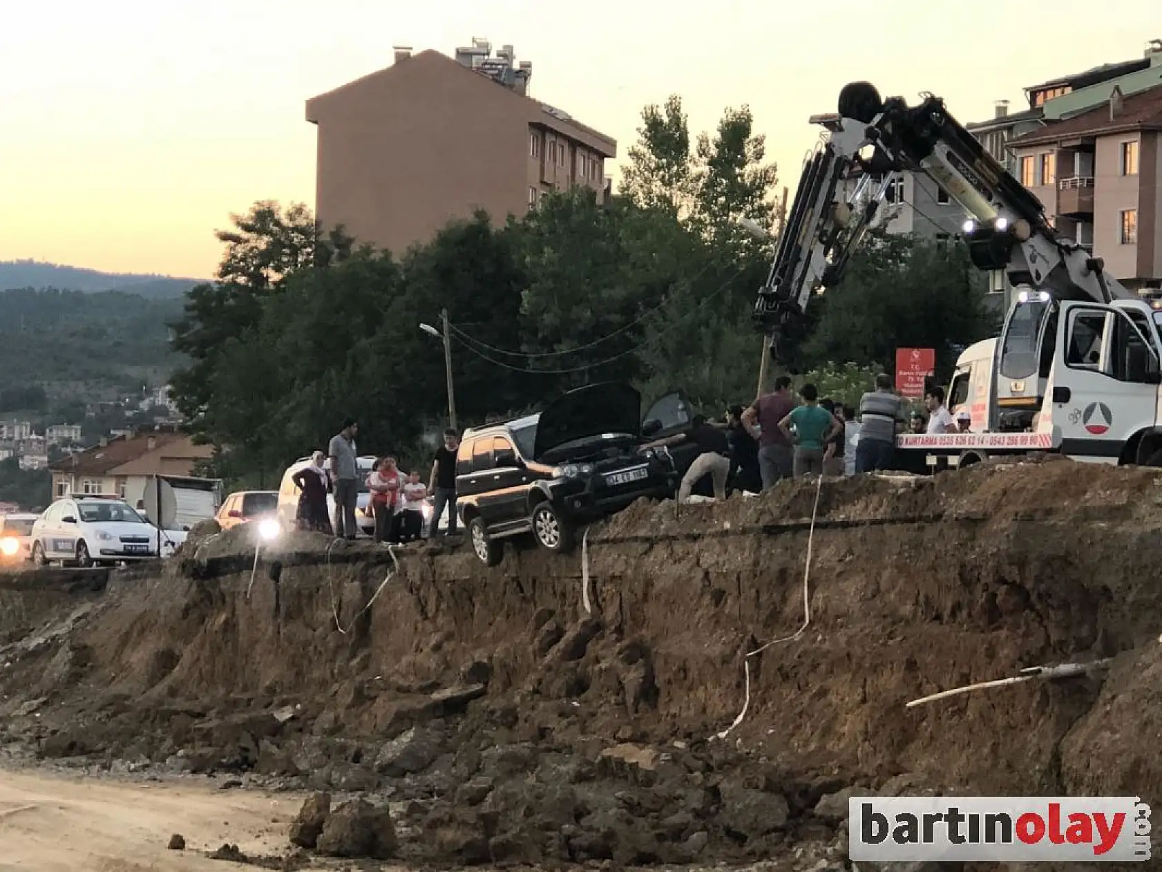 İki lastiği boşta kaldı