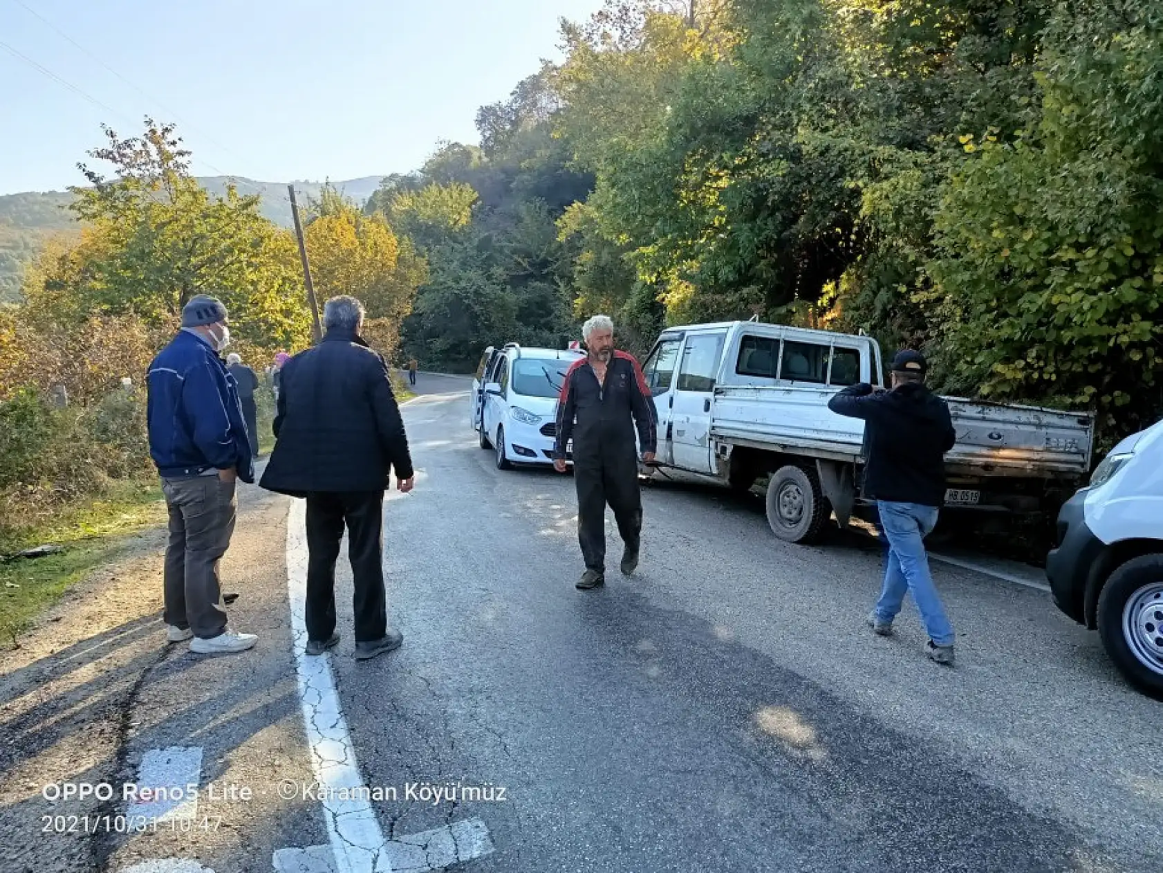Kurucaşile yolunda kaza, iki yaralı