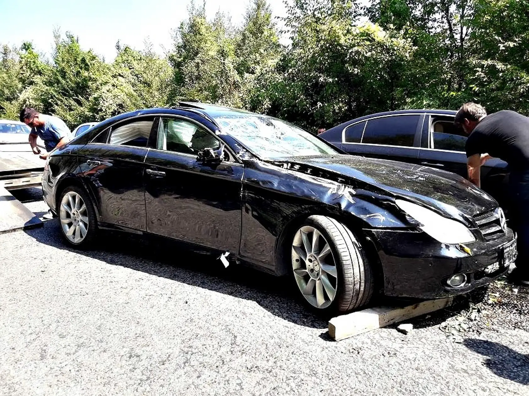 İnkumu yolunda kaza