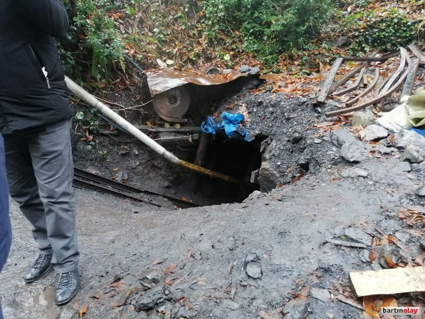 Kaçak maden ocağında patlama