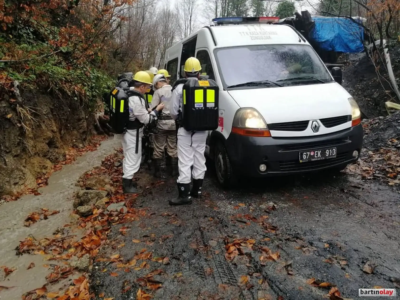 Kaçak maden ocağında patlama
