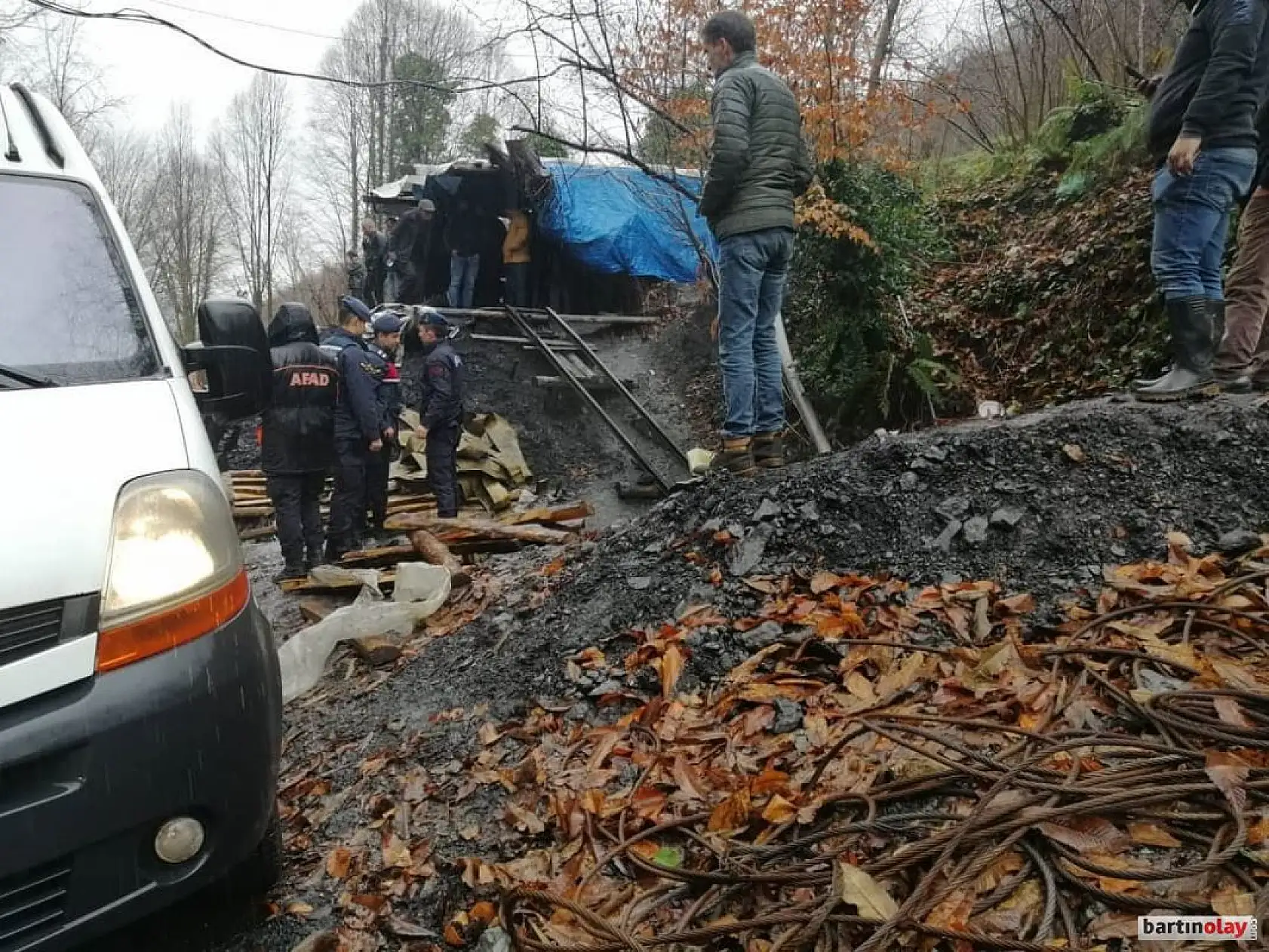 Kaçak maden ocağında patlama