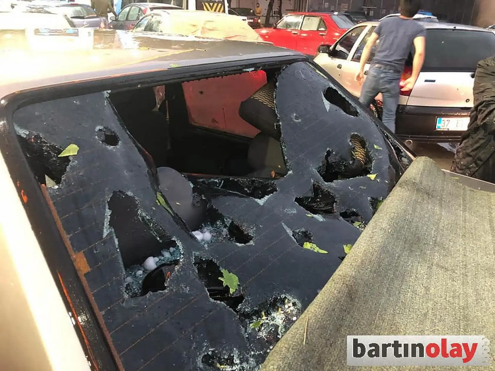 Kastamonu'da dolu felaketi yaşandı