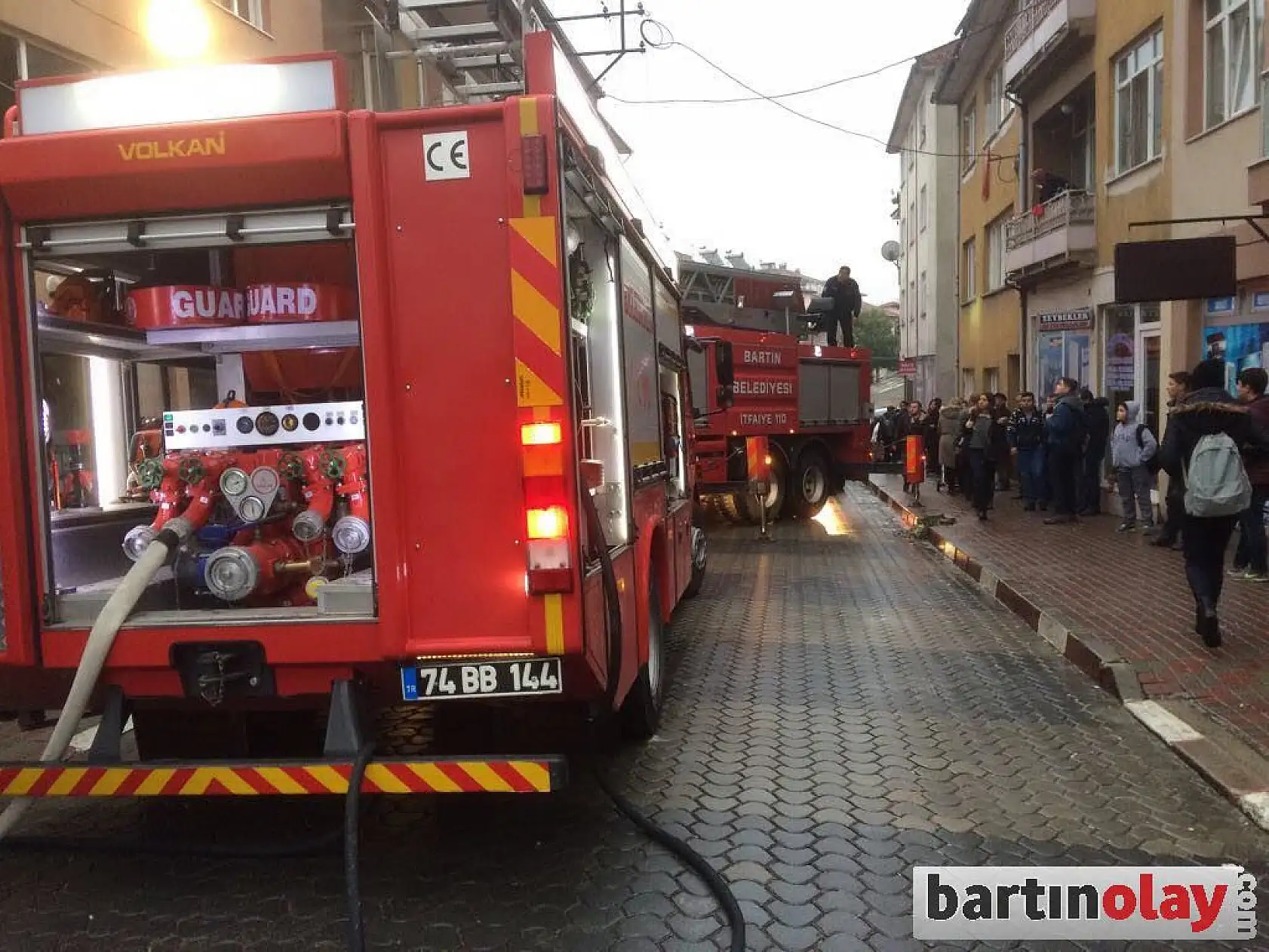 Kıvılcım Yangına Sebep Oldu