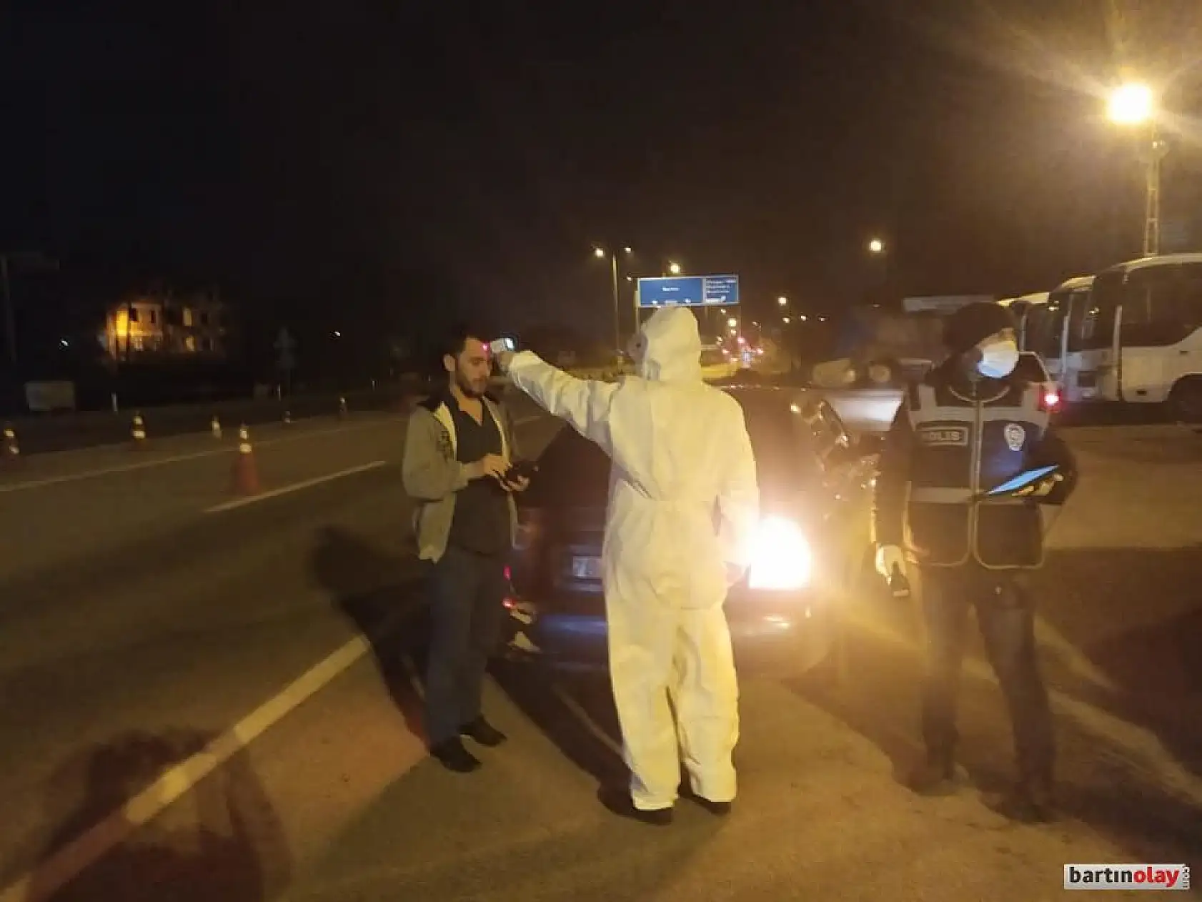 Kontrolden geçmeden Bartın'a giriş yok