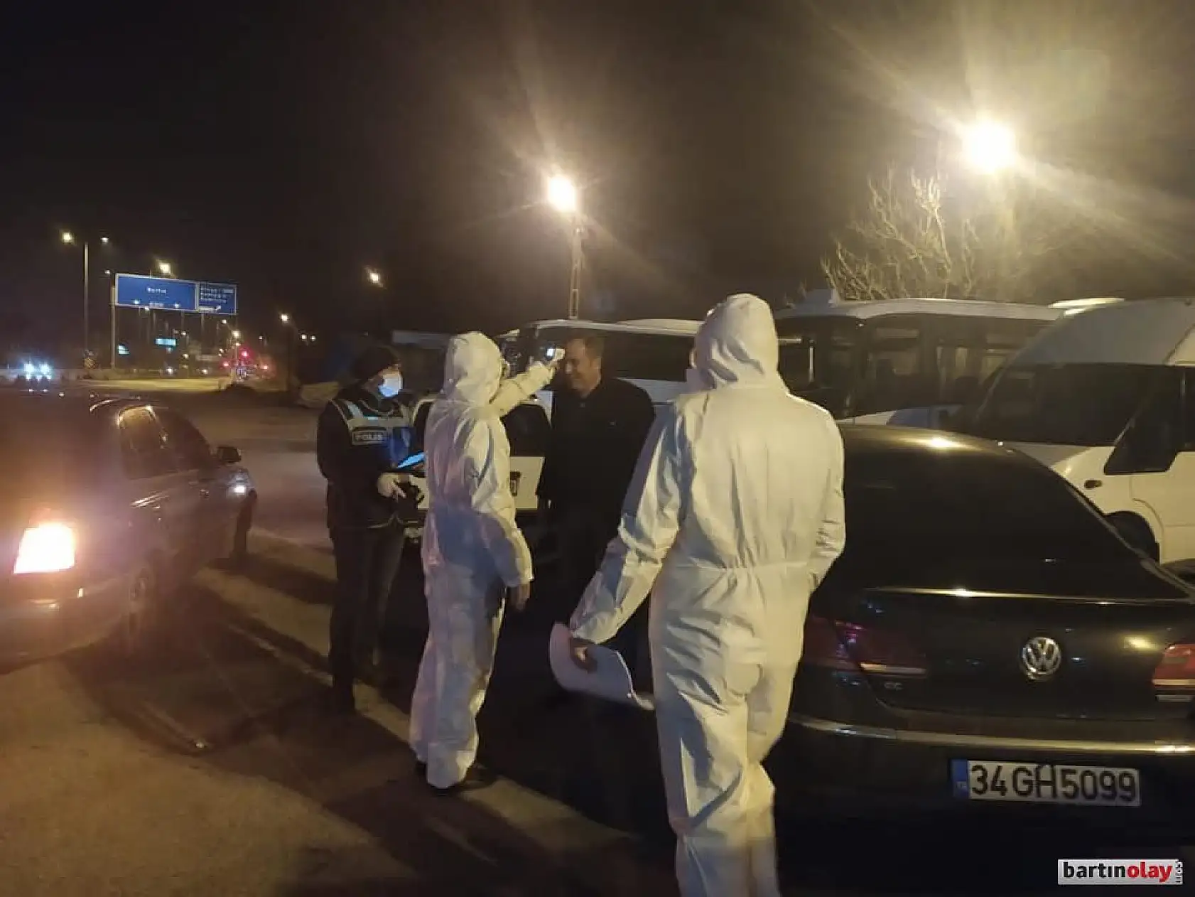 Kontrolden geçmeden Bartın'a giriş yok