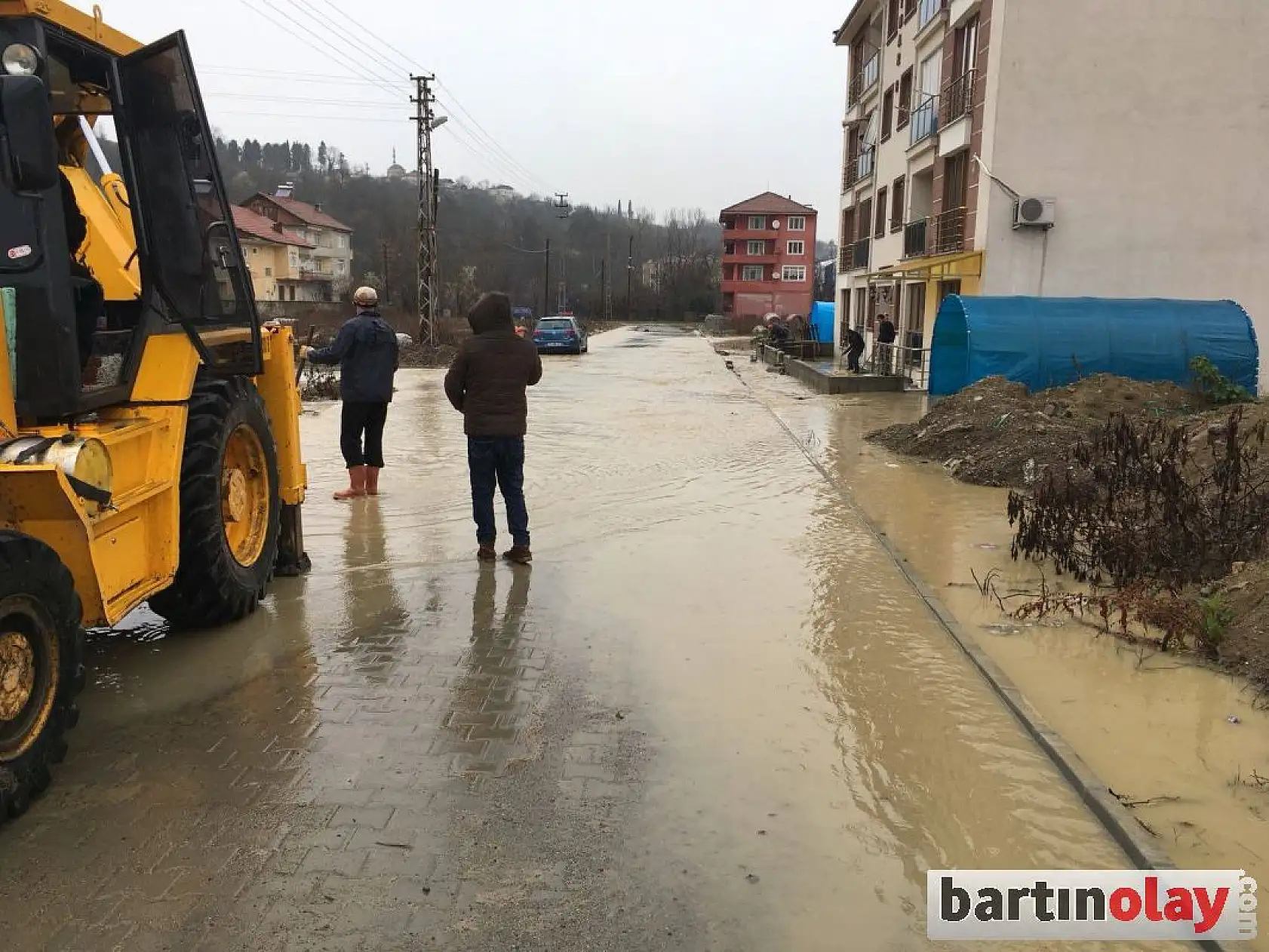 Kozcağız'da Belediye Ekipleri Teyakkuzda