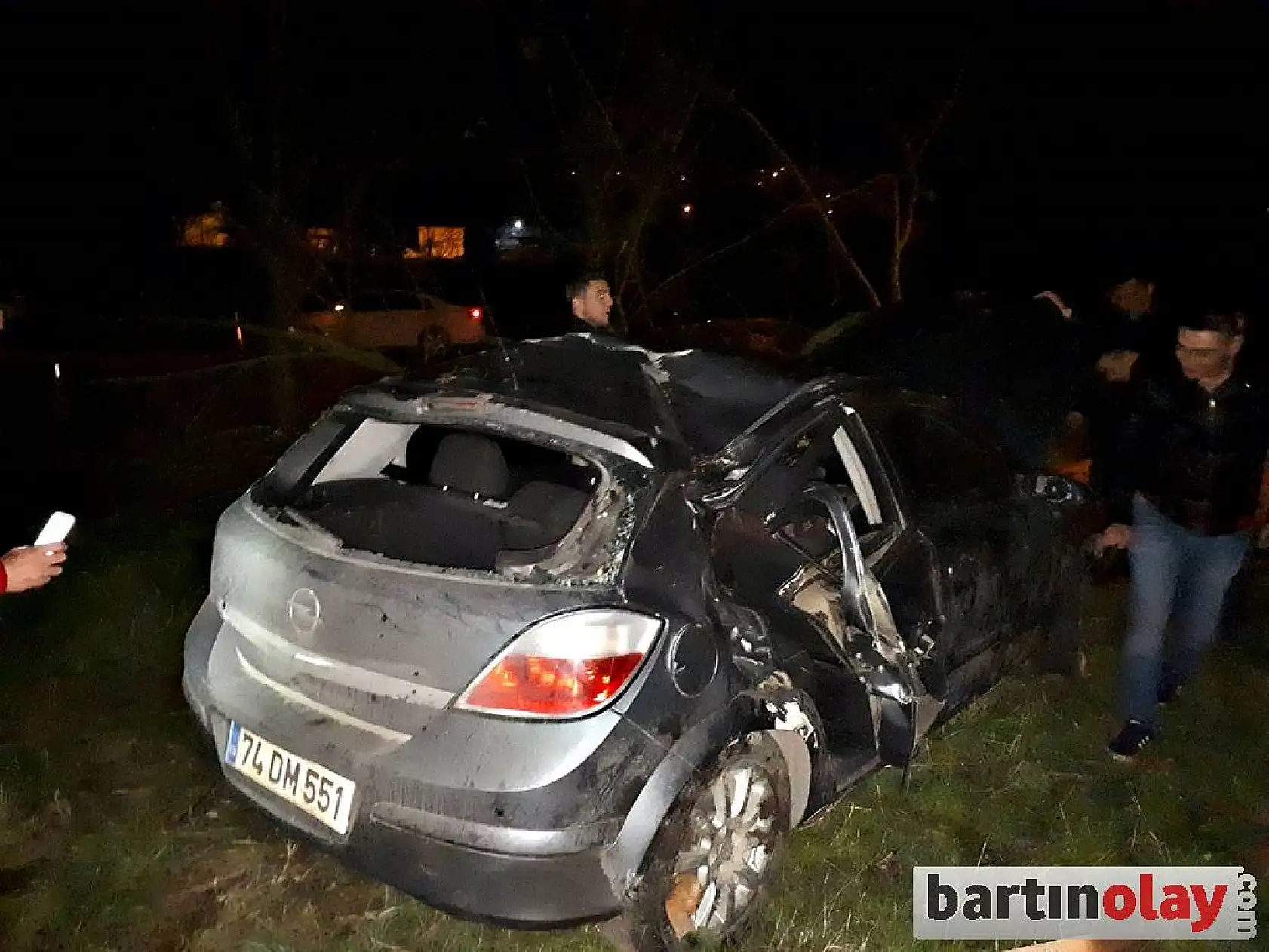 Kozcağız yolunda kaza!