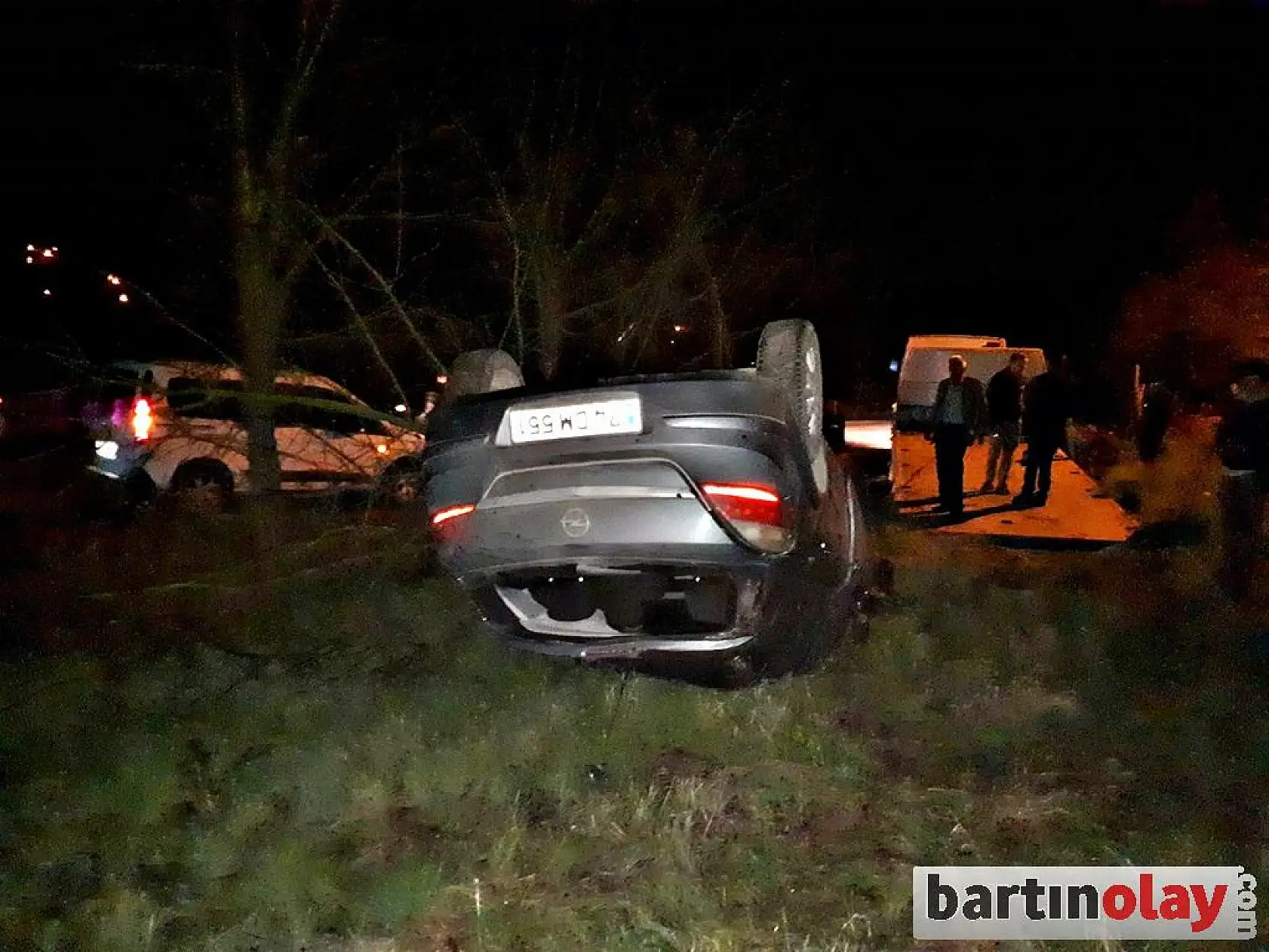 Kozcağız yolunda kaza!