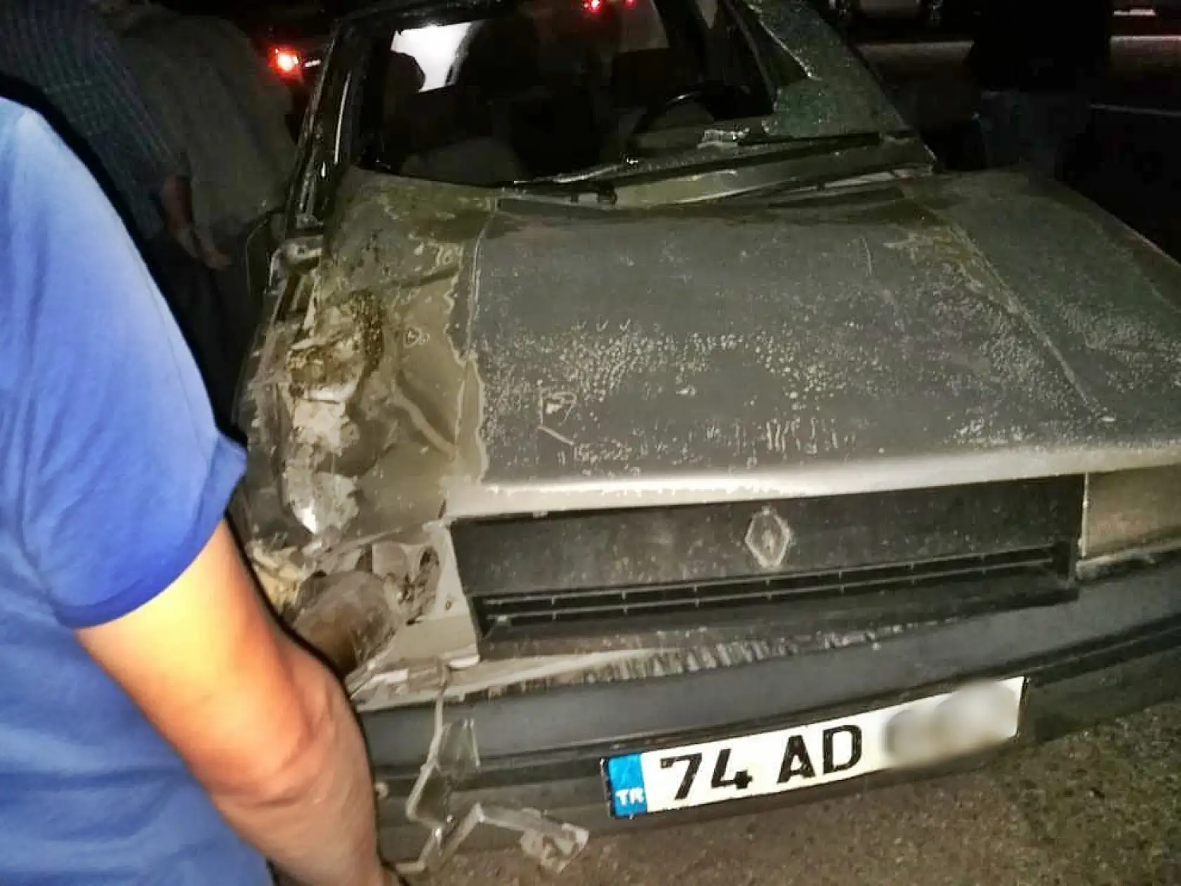 Kumluca Kozcağız yolunda kaza