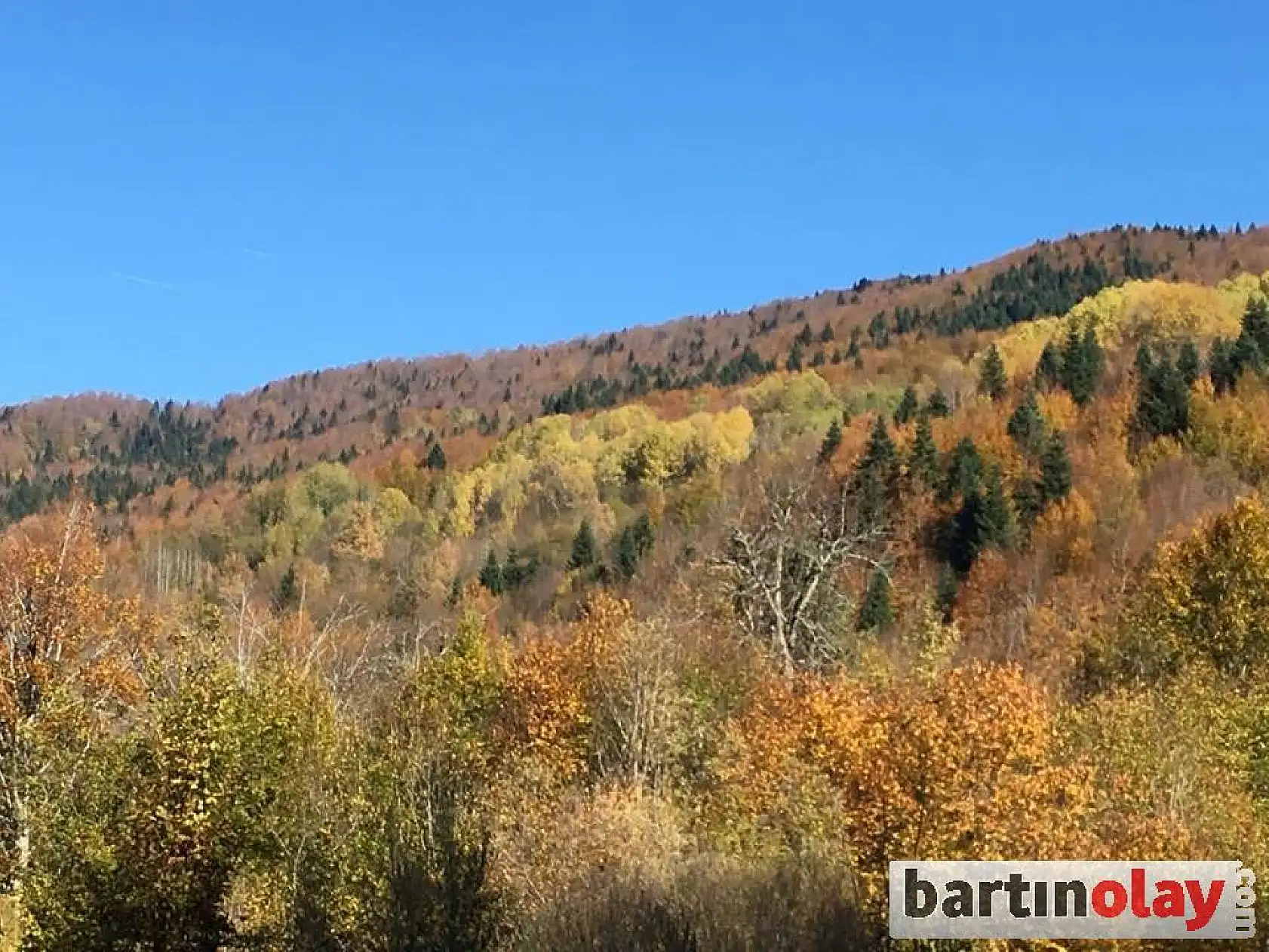 Küre dağlarından eşsiz manzaralar