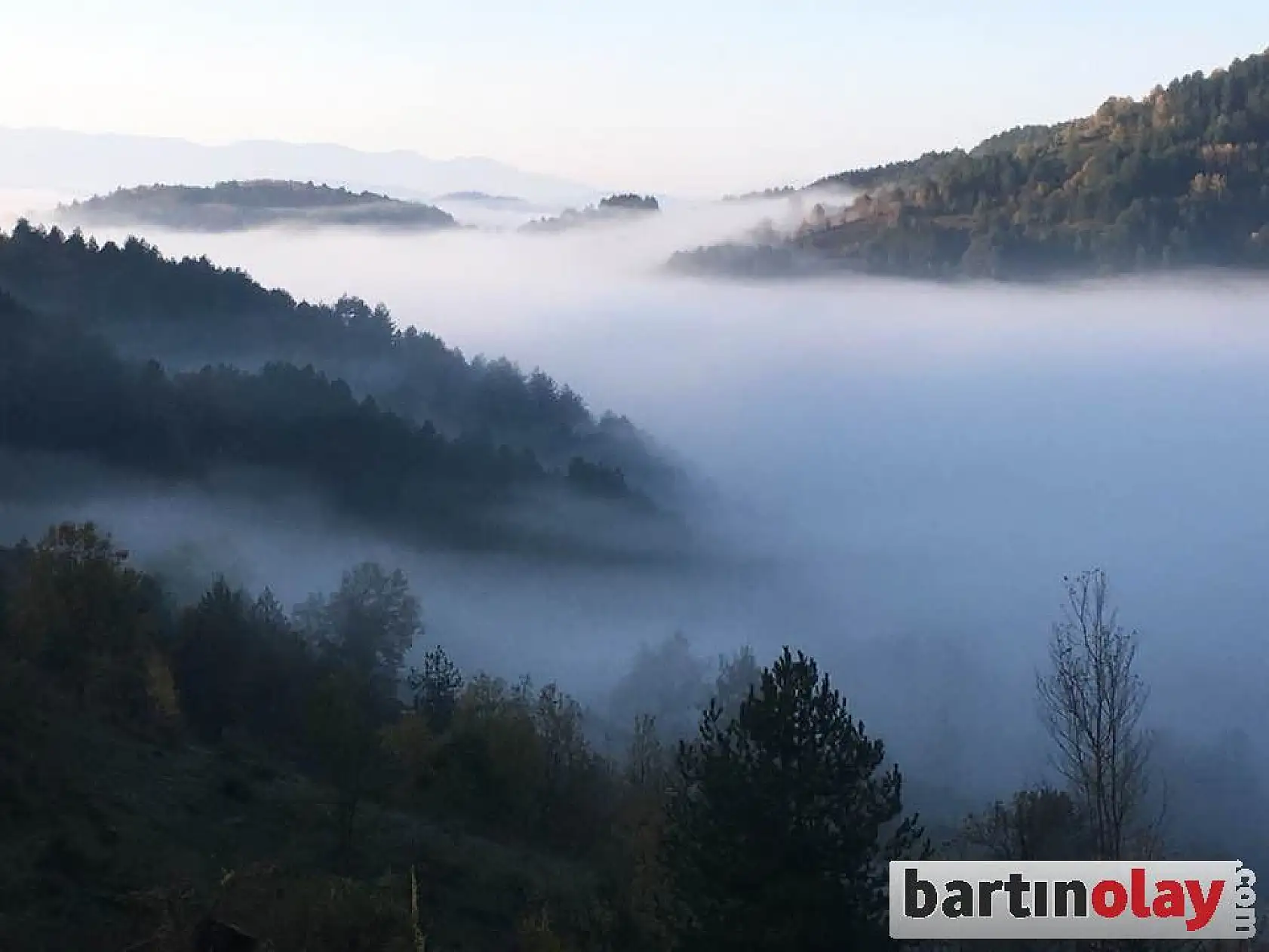 Küre dağlarından eşsiz manzaralar