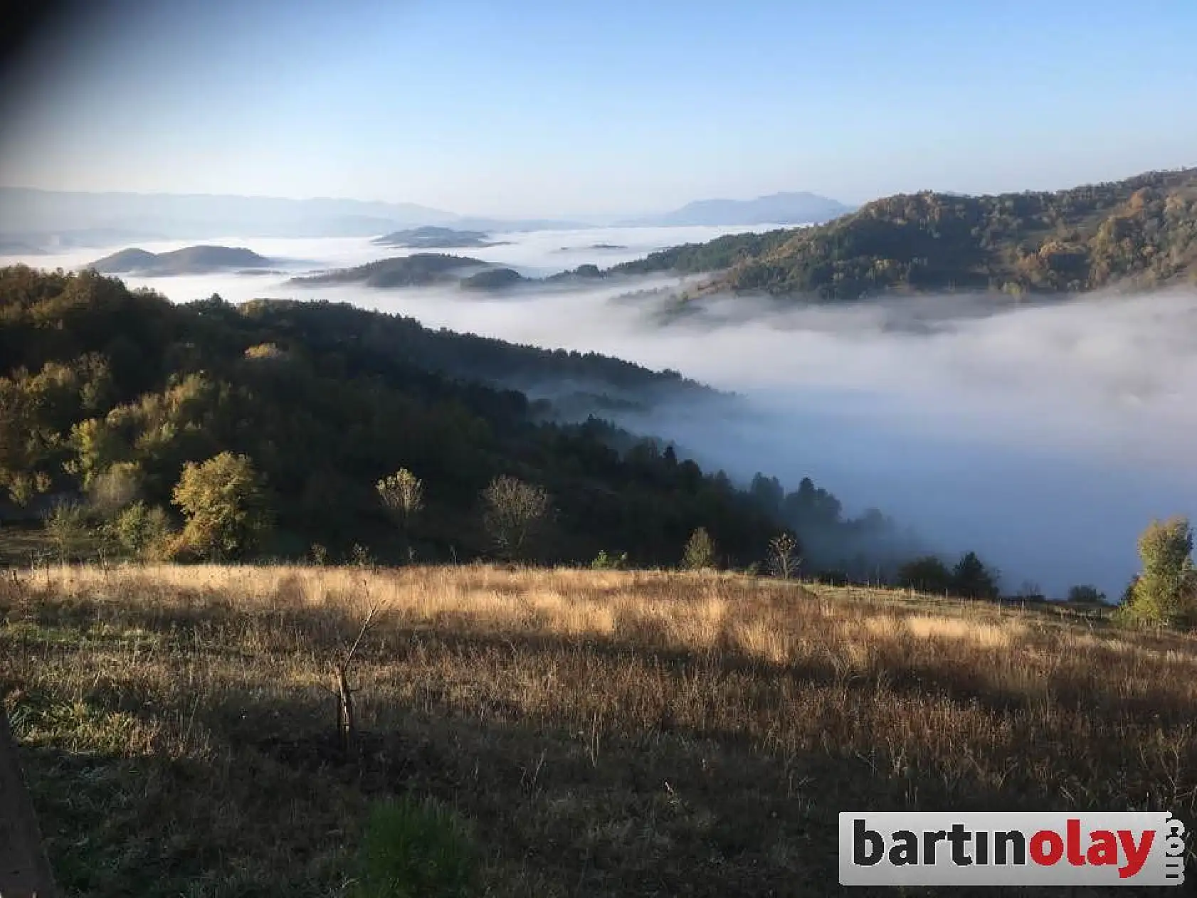 Küre dağlarından eşsiz manzaralar