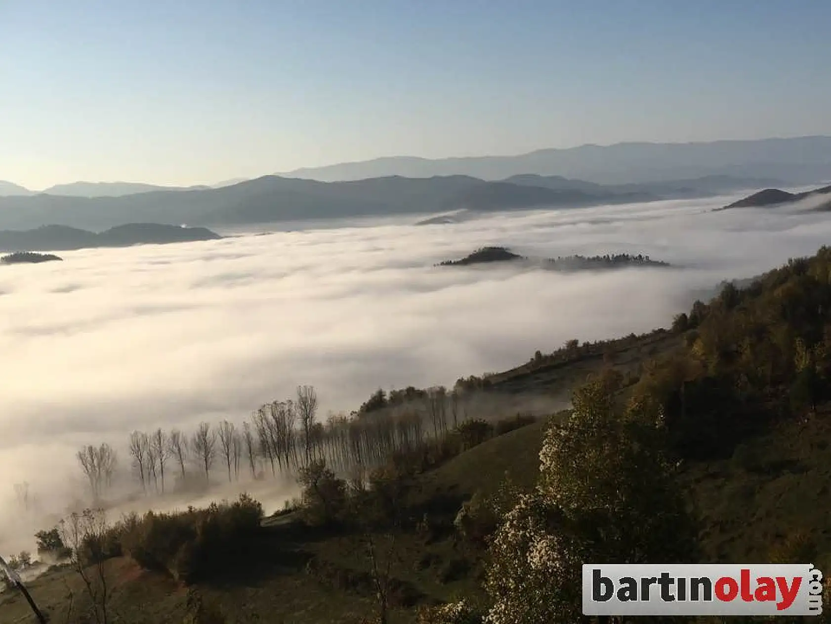 Küre dağlarından eşsiz manzaralar