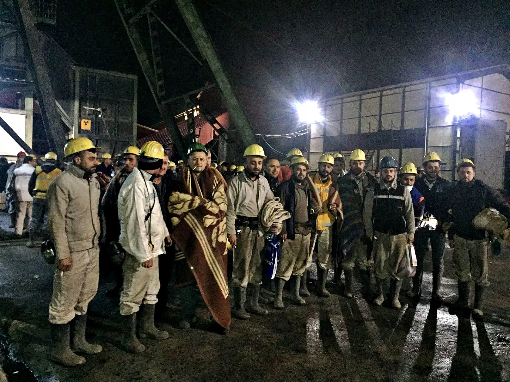 Madencilerin eylemi sonra sona erdi