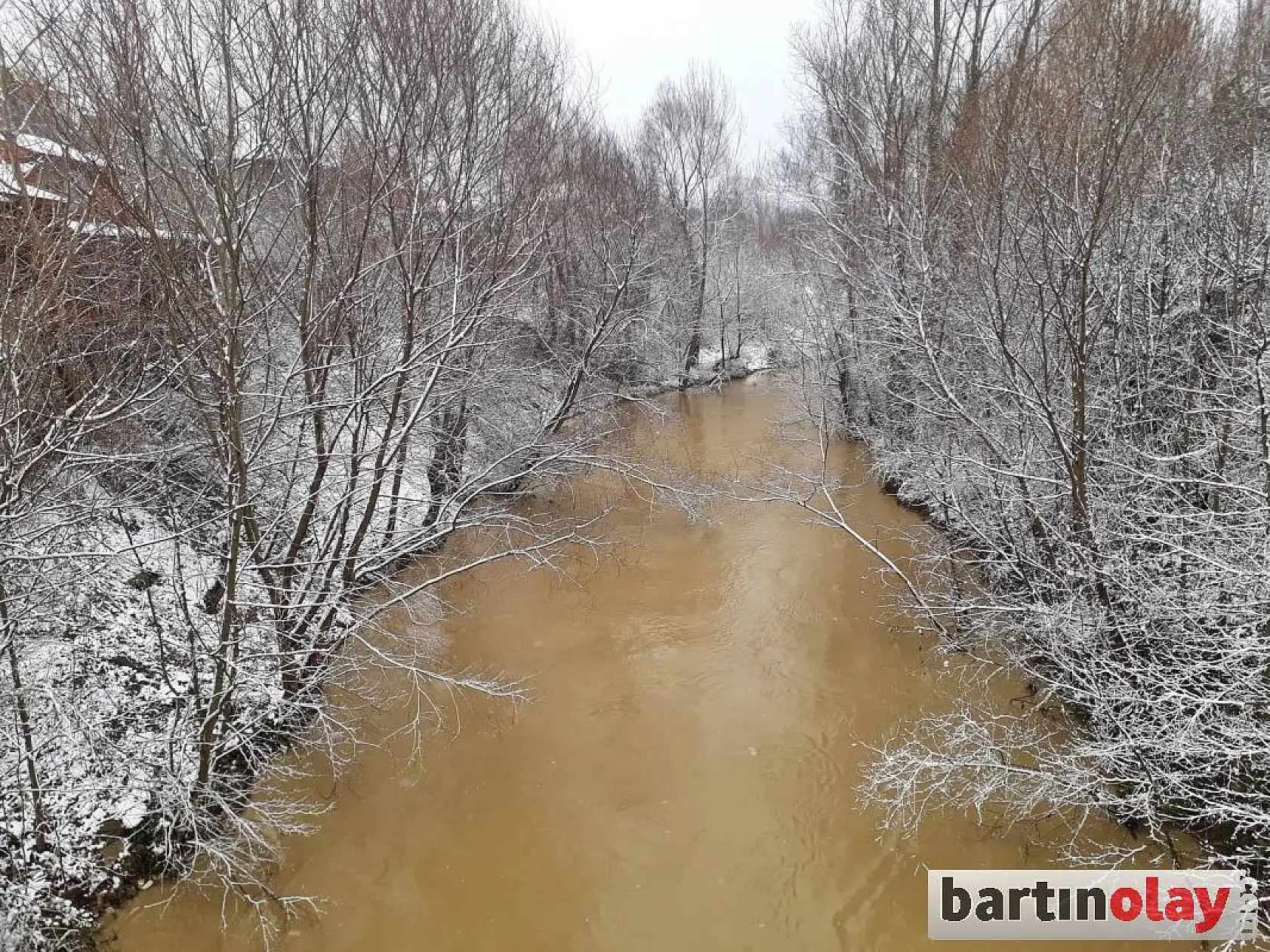 Mart Karı Bartın'ı Beyaza Bürüdü