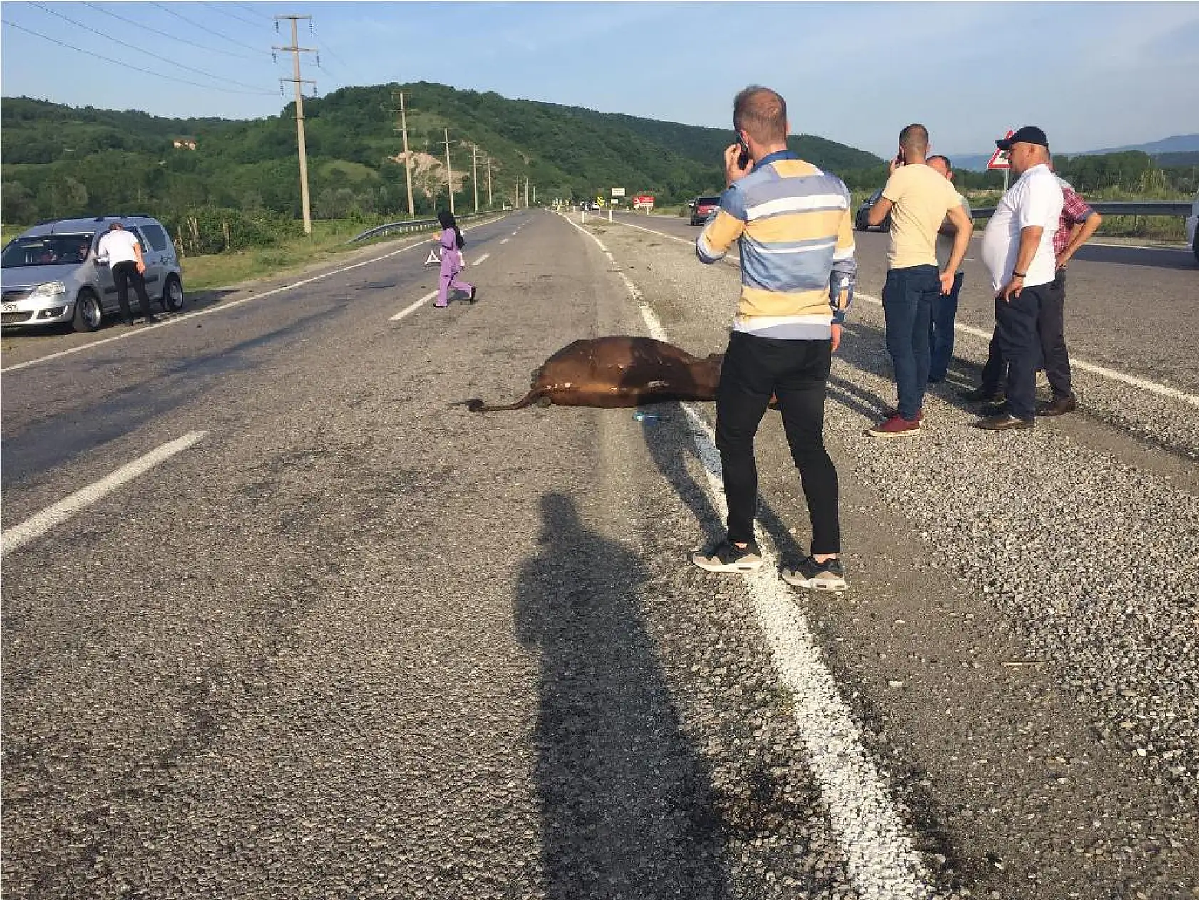 Otomobil hurdaya döndü, 1 can gitti