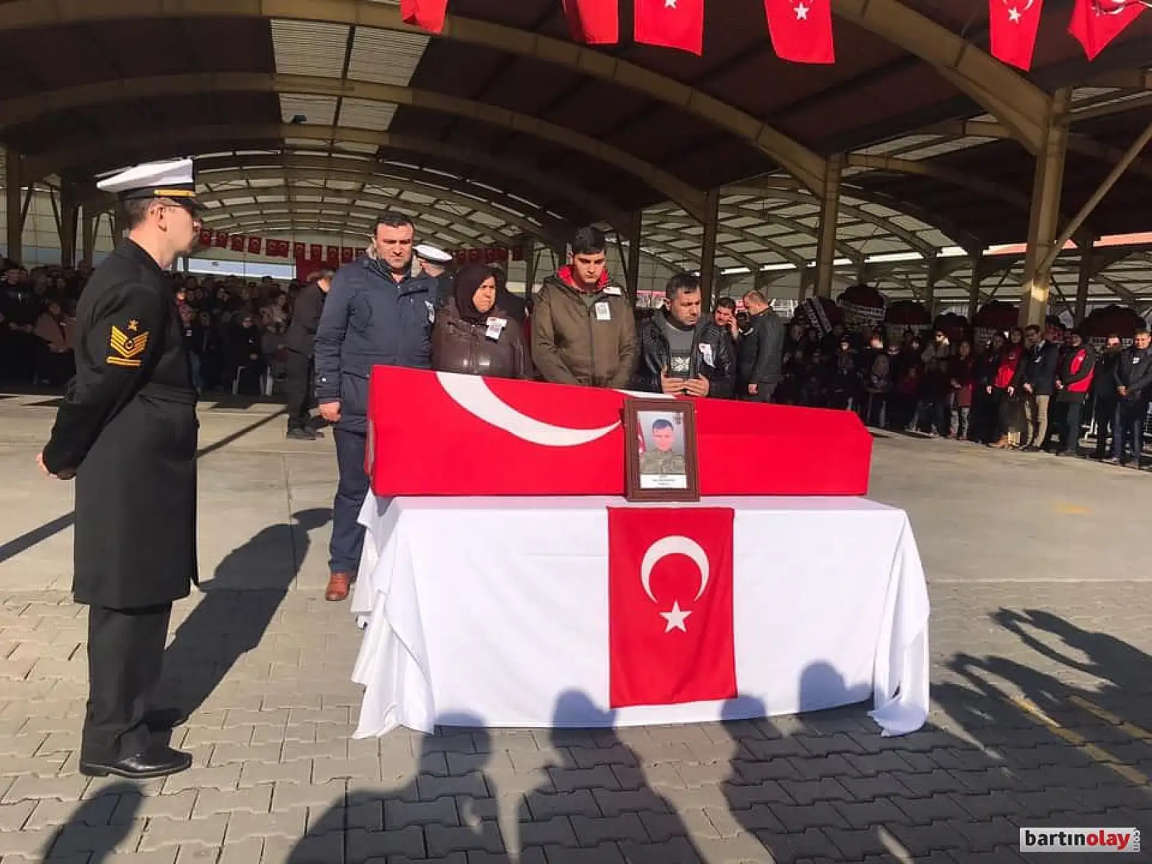 Şehit Er, son yolculuğuna uğurlandı