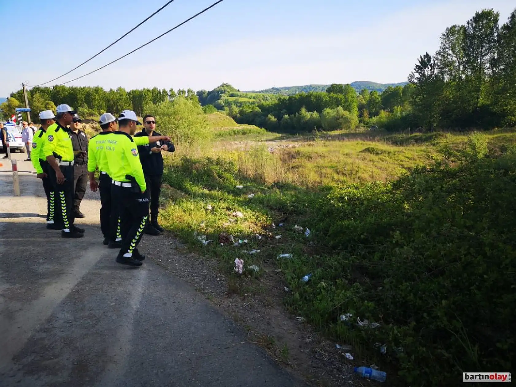 Solladığı araca çarpıp şarampole yuvarlandı