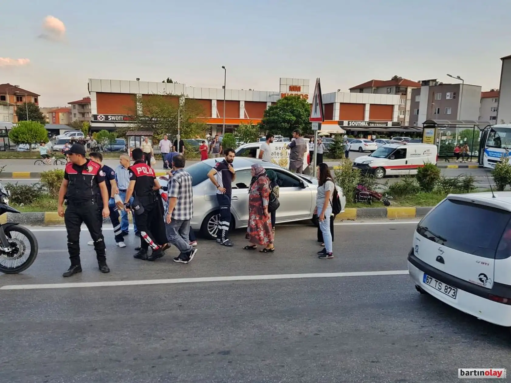 Son anda direksiyon kırdı