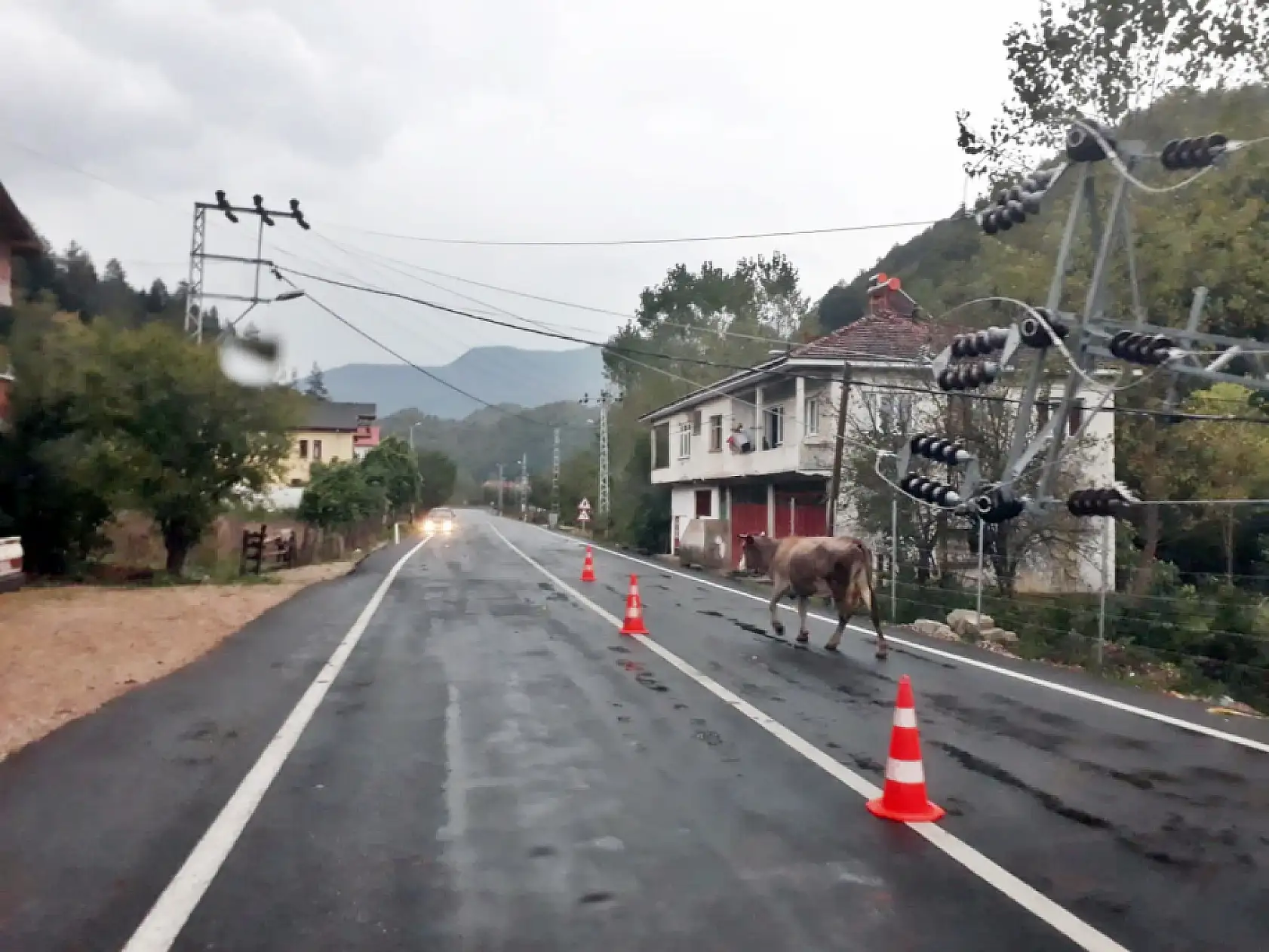 Fırtınada faciadan dönüldü, 3 direk yıkıldı