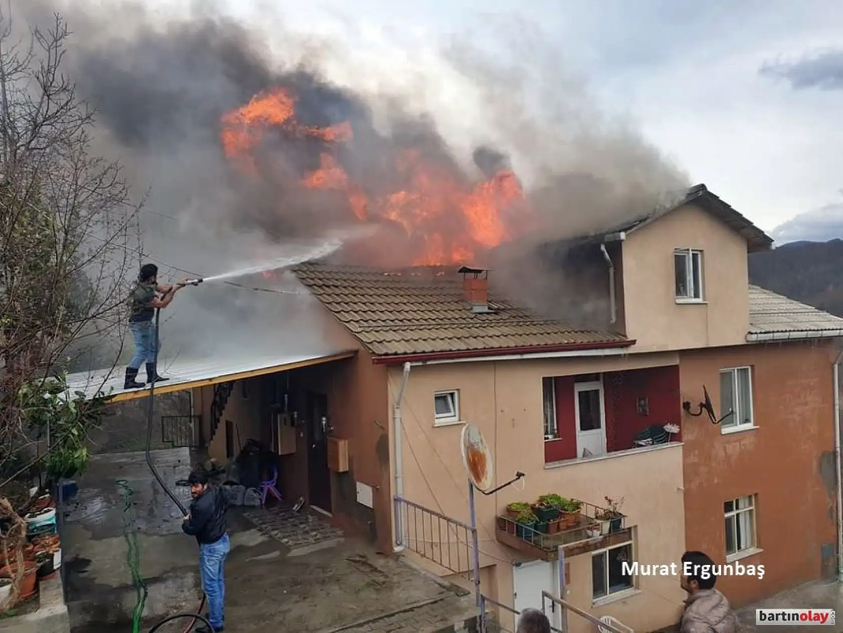 Yangından acı haber geldi