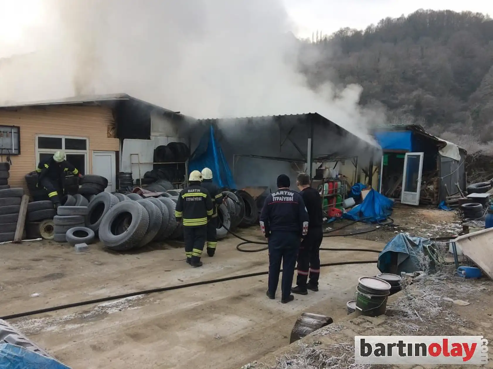 Yılın ilk yangını orada çıktı