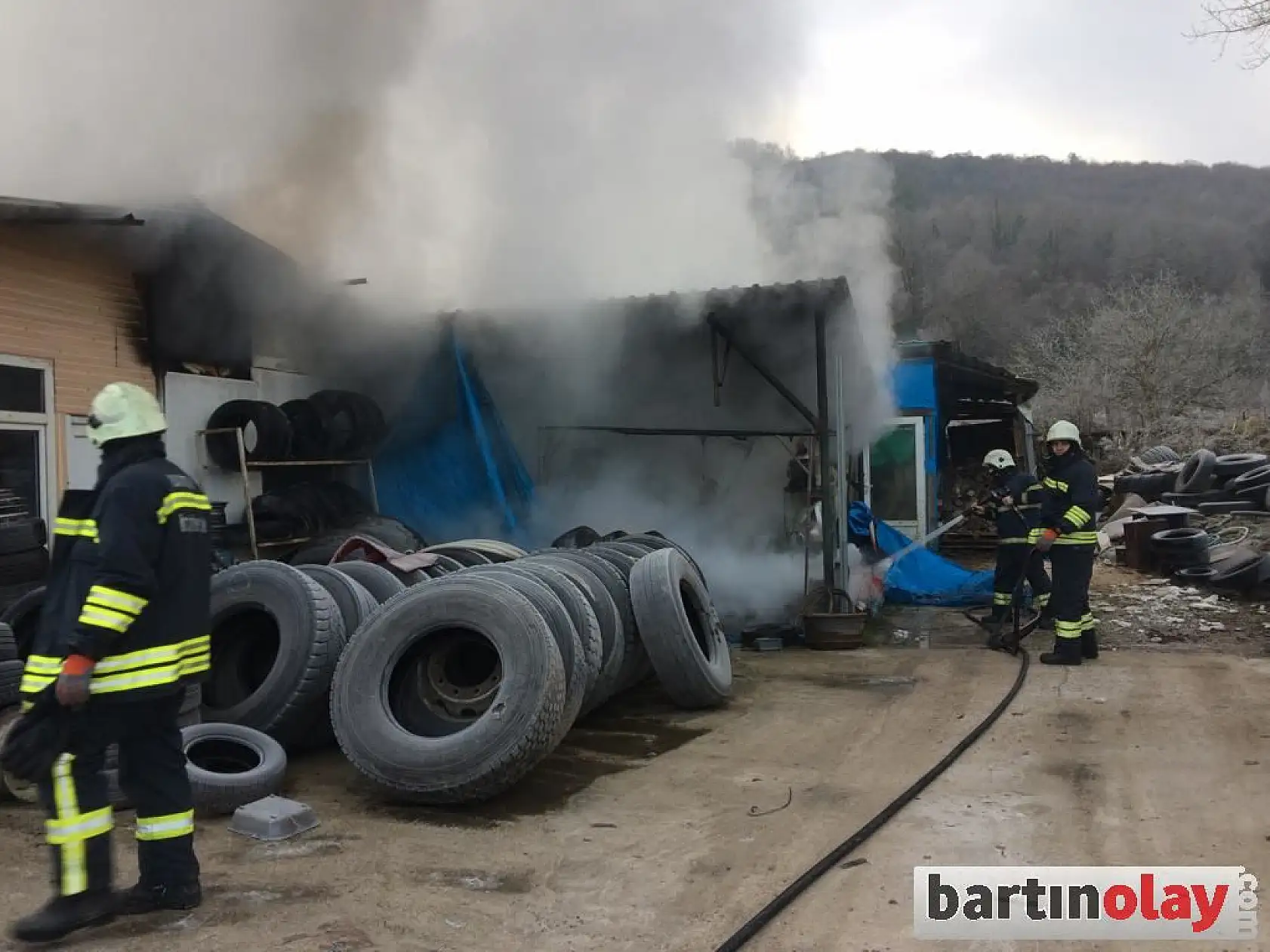 Yılın ilk yangını orada çıktı