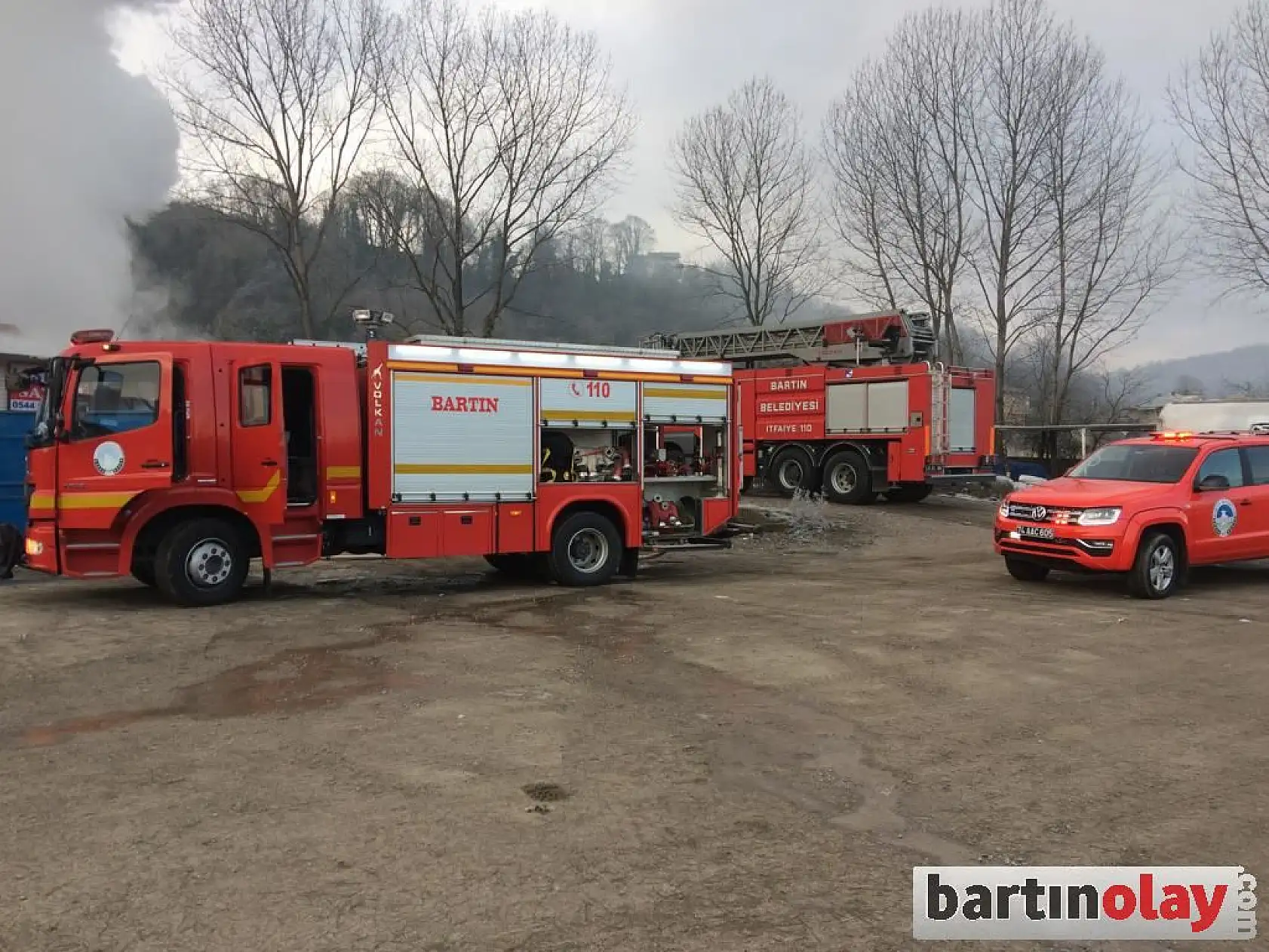 Yılın ilk yangını orada çıktı