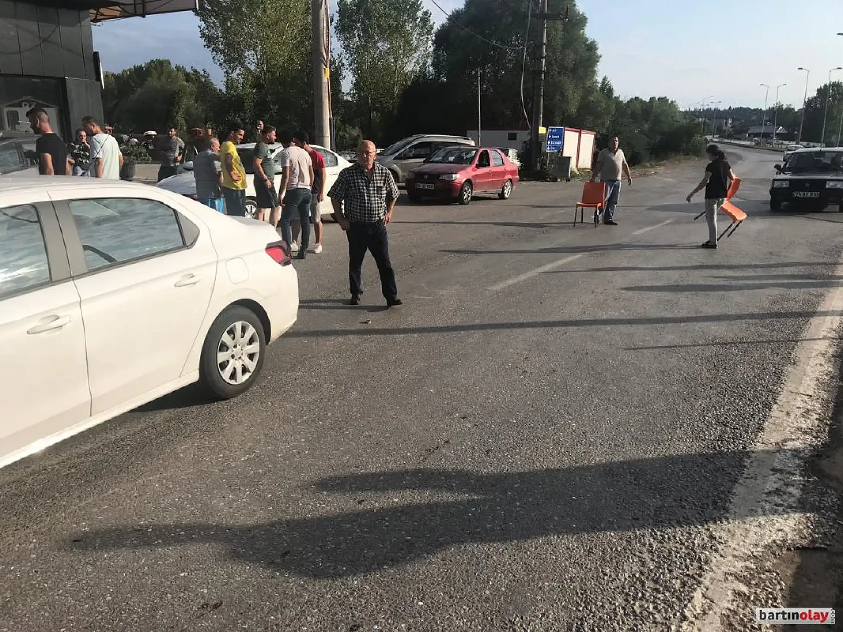 Zincirleme kaza, 2 yaralı