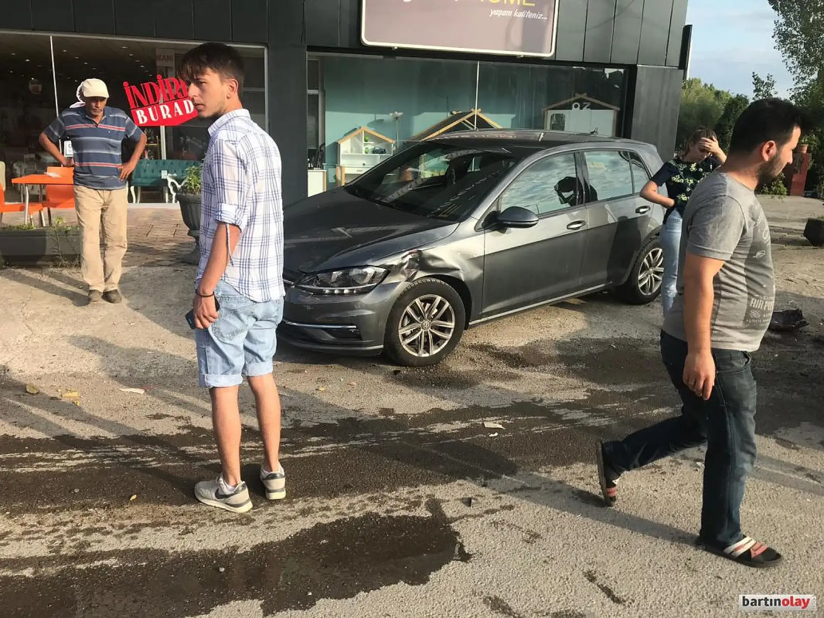 Zincirleme kaza, 2 yaralı