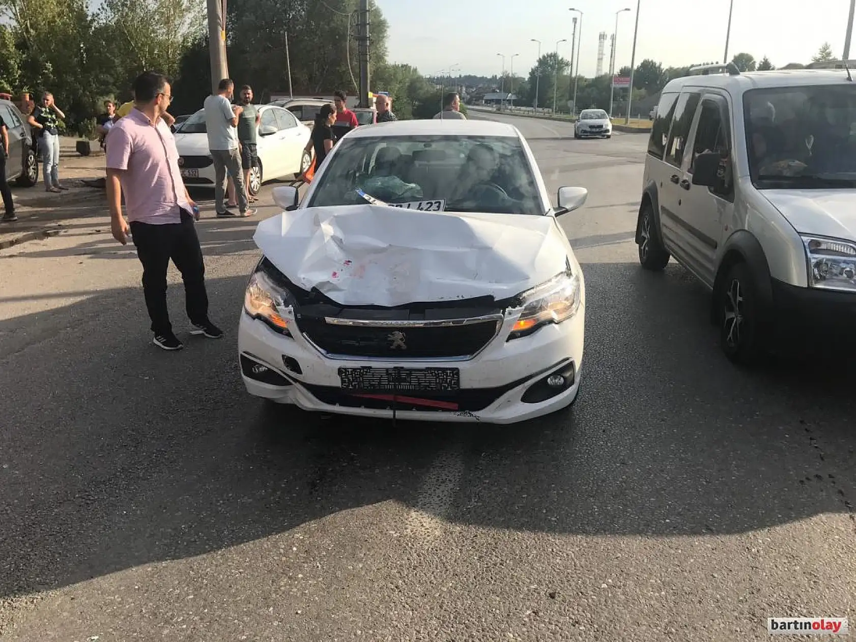 Zincirleme kaza, 2 yaralı