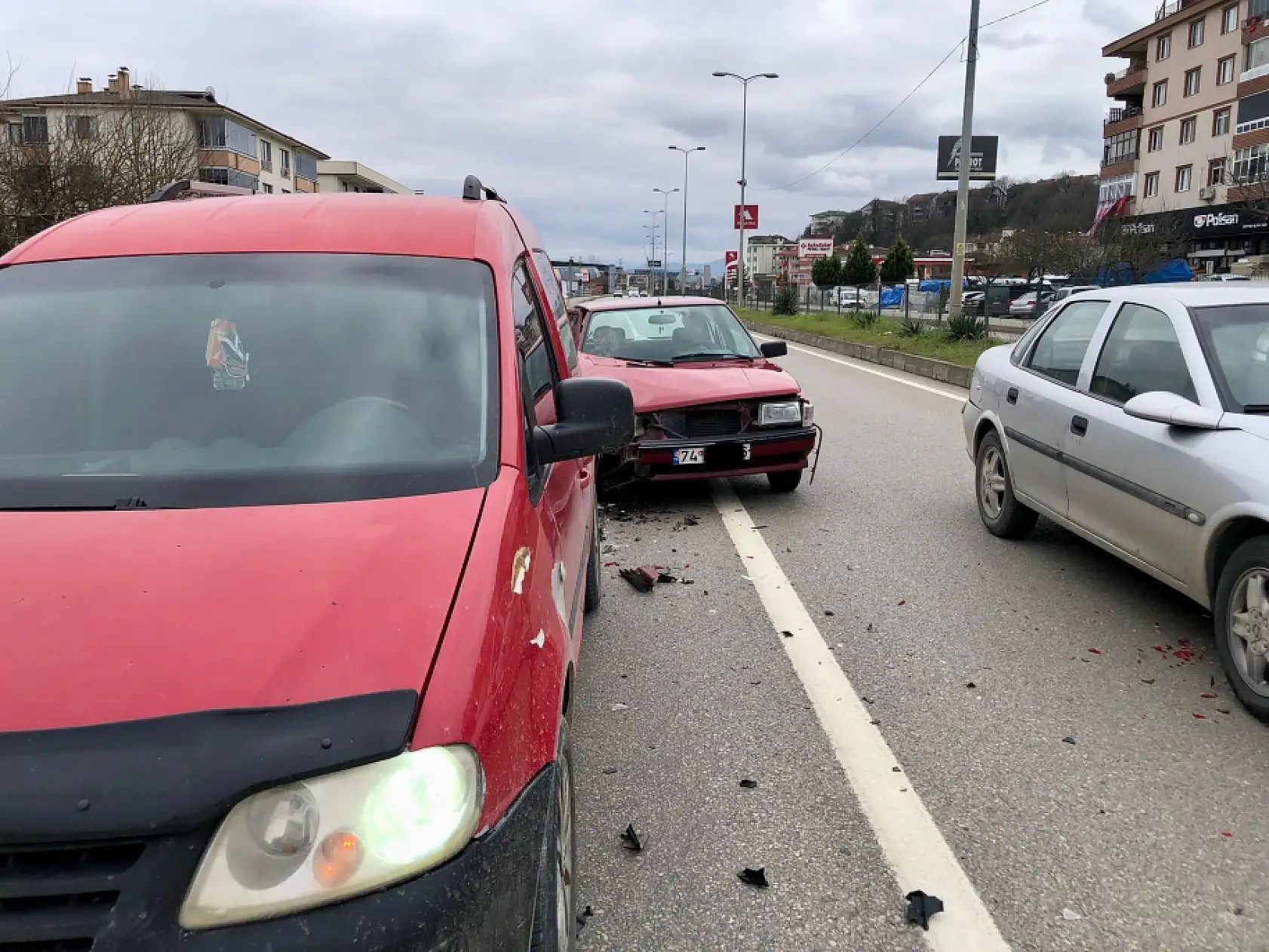 Yaya geçidinde yine kaza