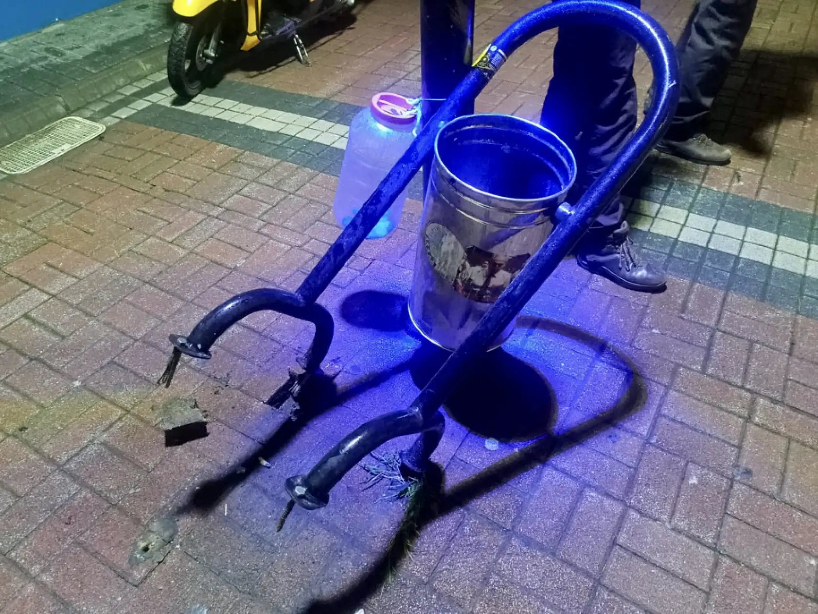 Çarşı merkezinde kaza