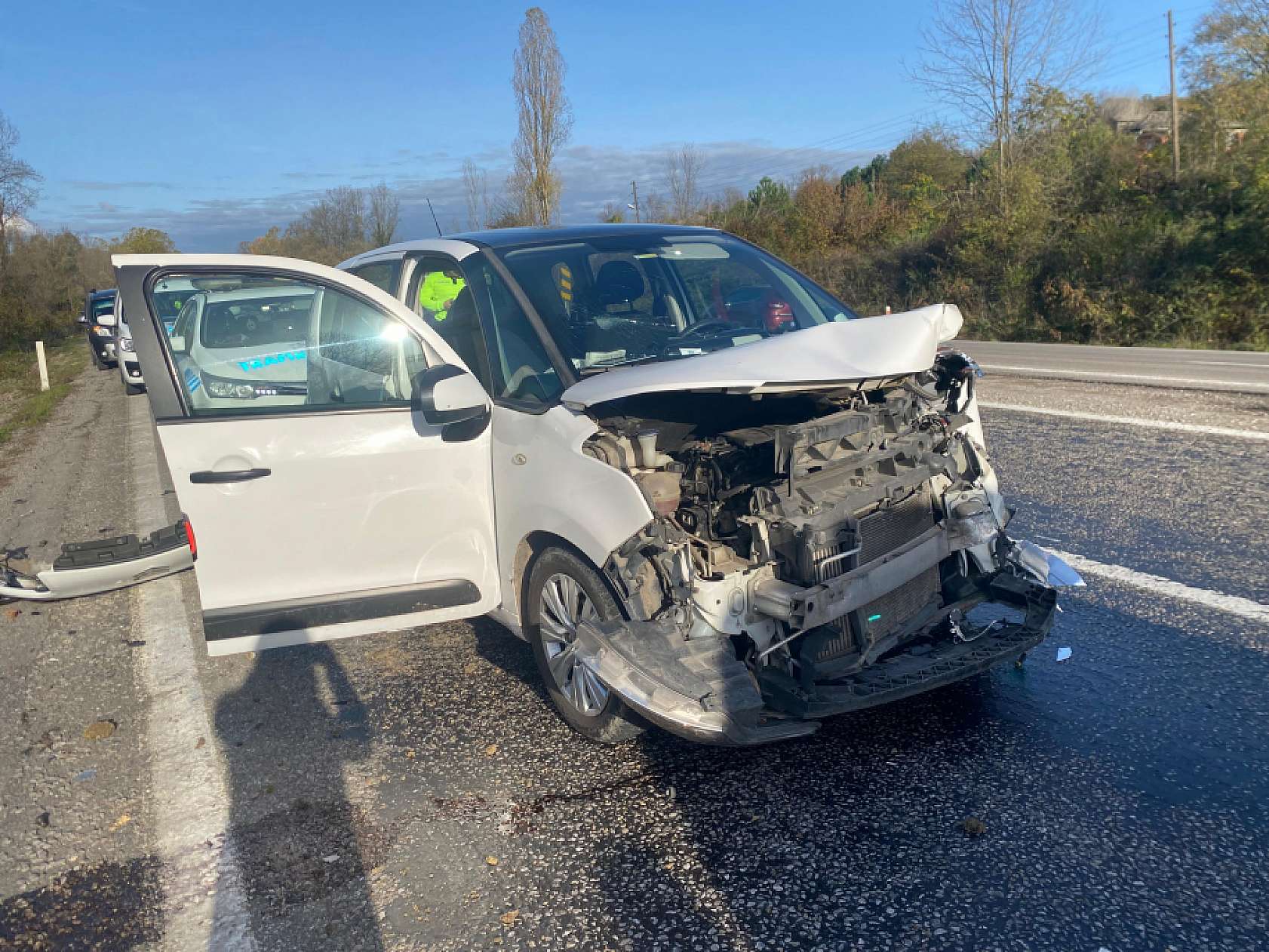 Bartın Çaycuma yolunda kaza