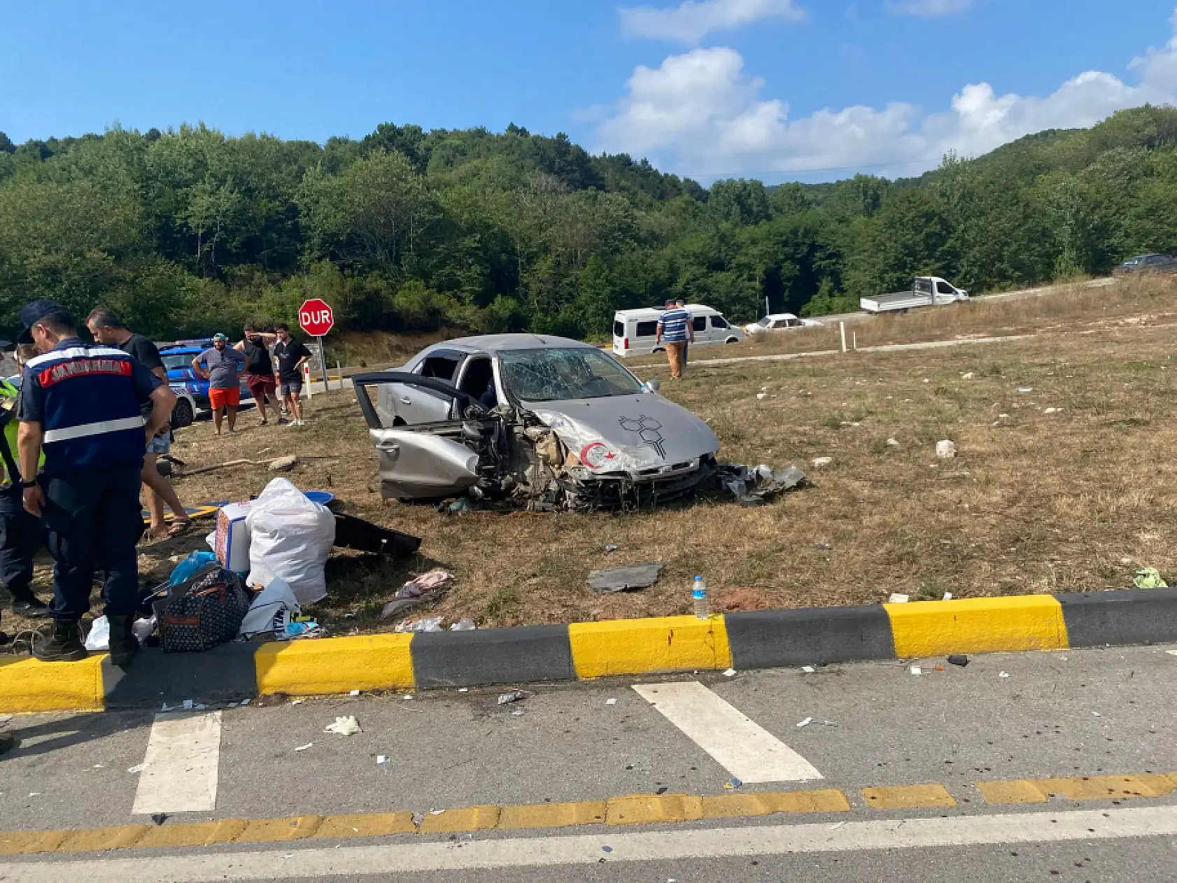 Çakraz'da feci kaza