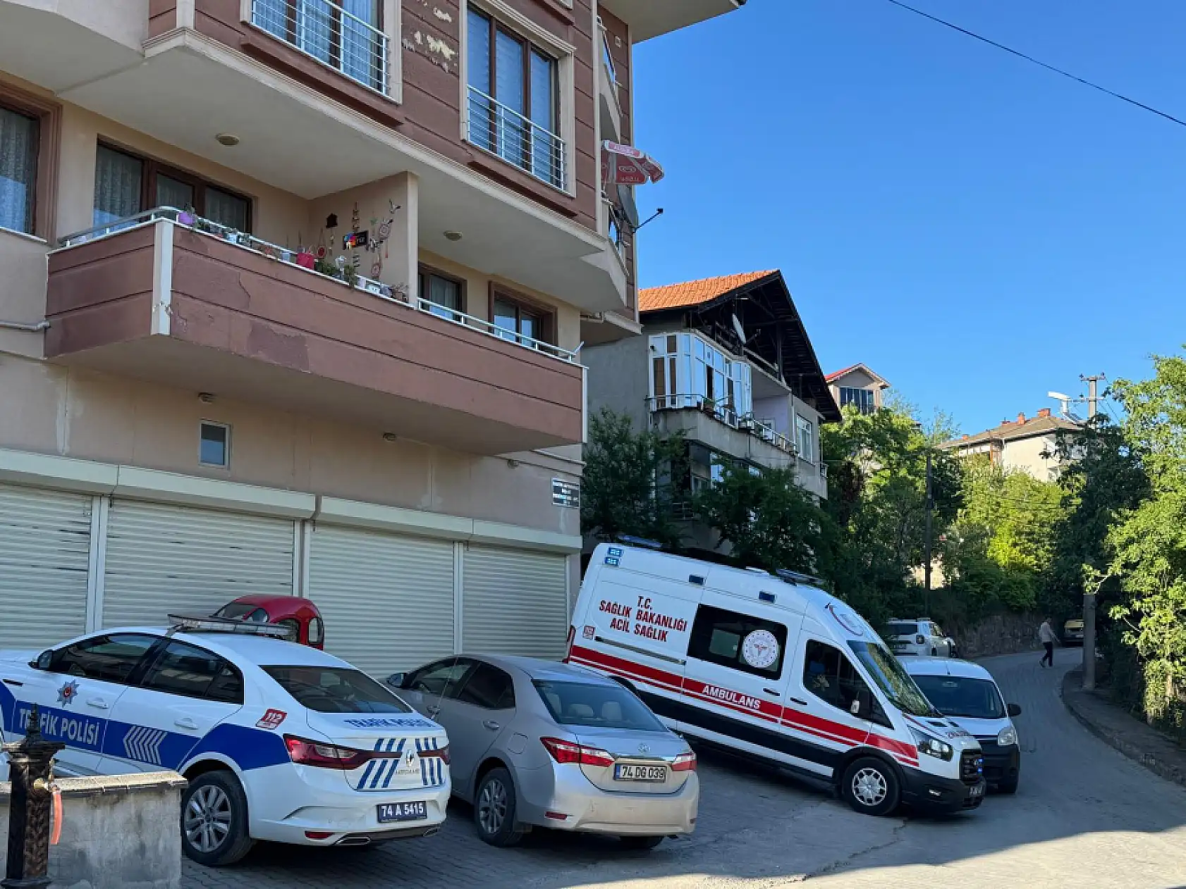 Bartın'da acı olay