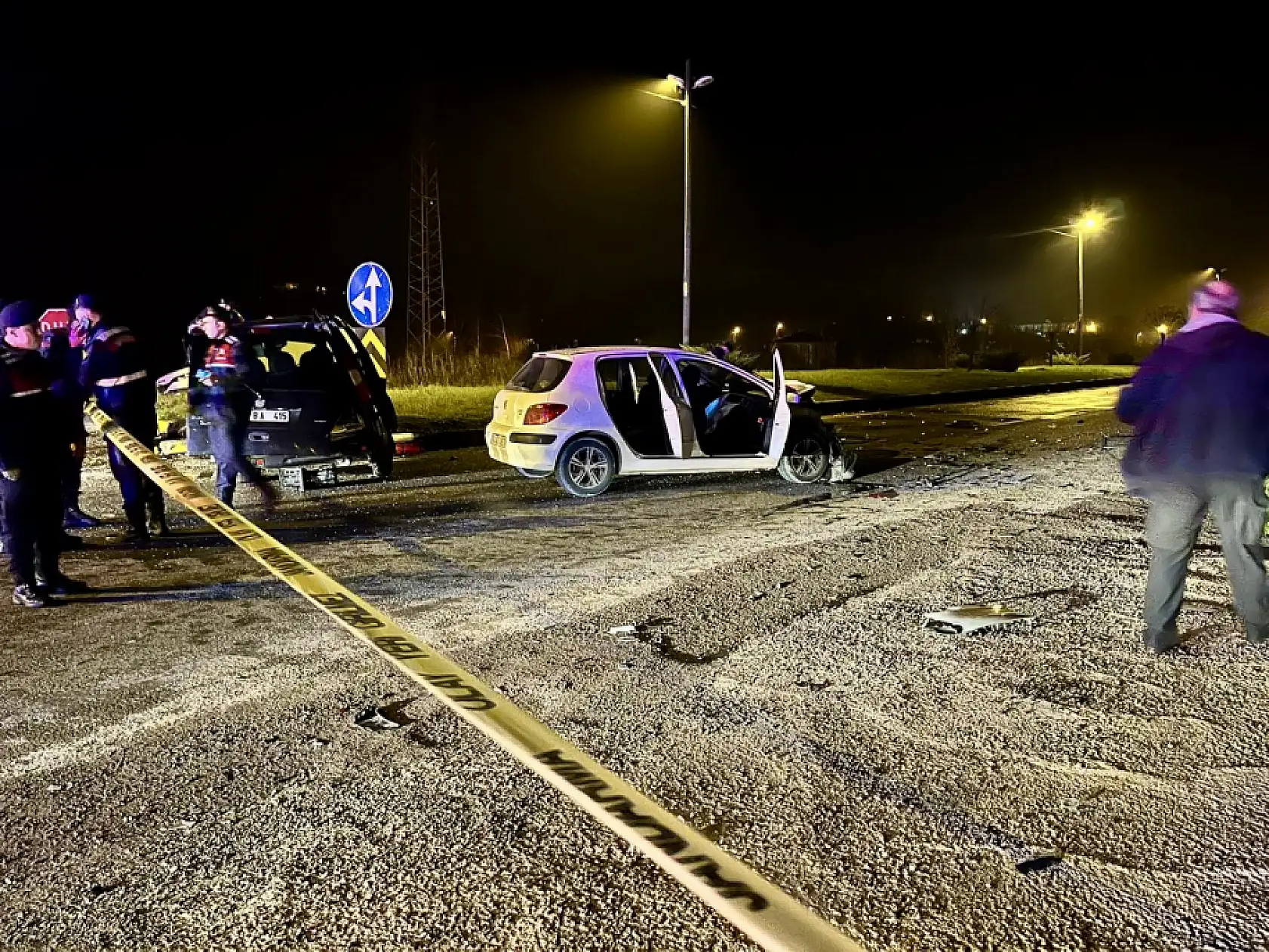 Esenyurt kavşağında feci kaza