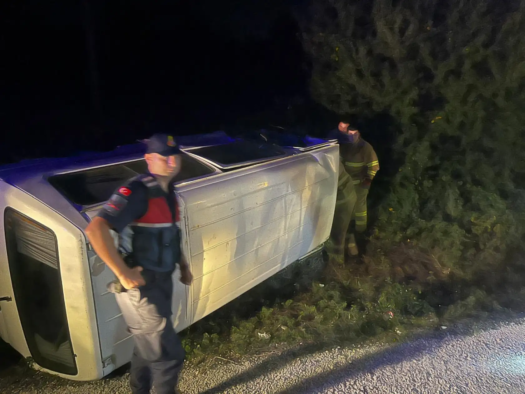 Mıcırlı yollarda kazalar bitmiyor