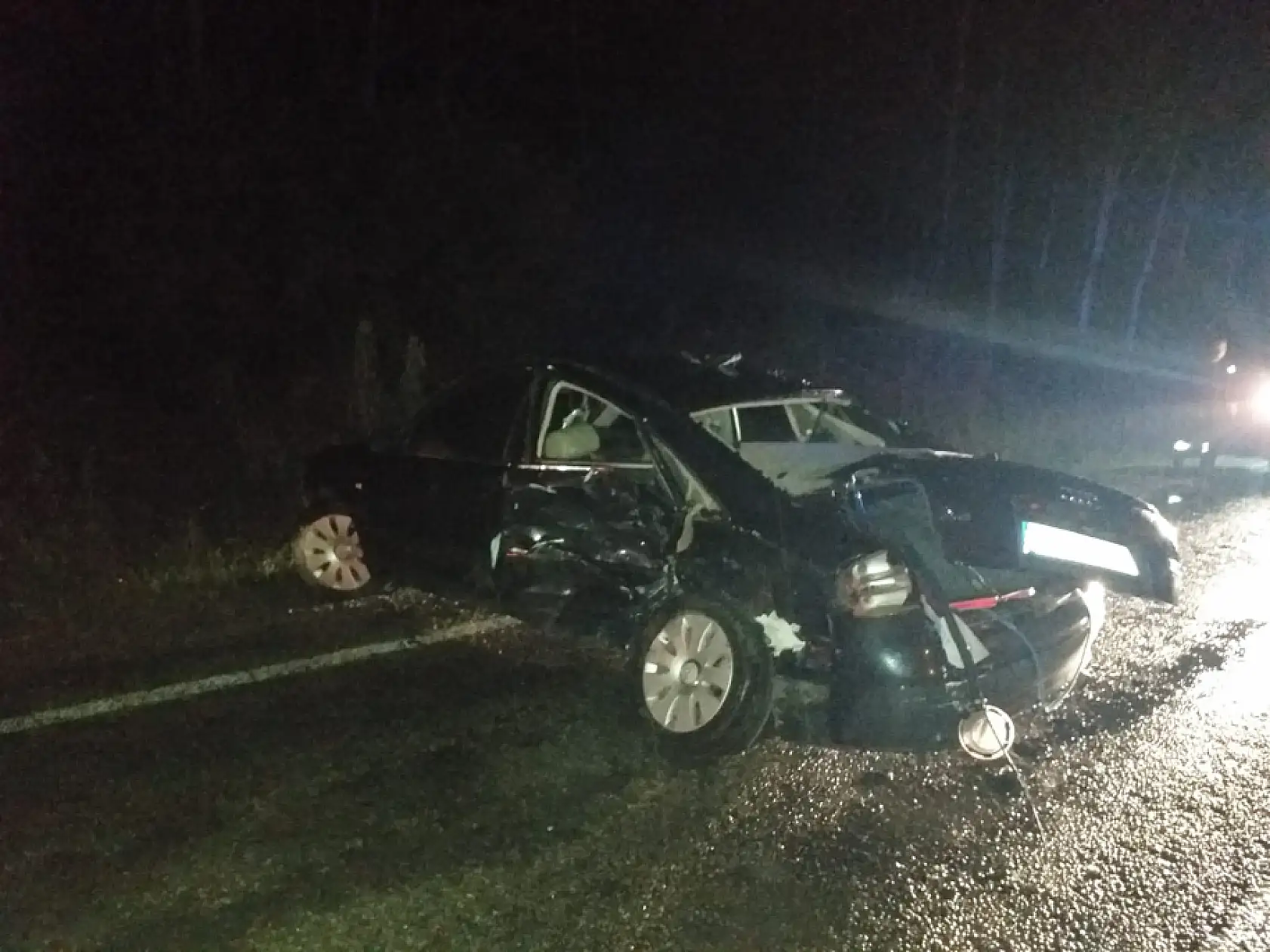 Kozcağız yolunda kafa kafaya çarpışma