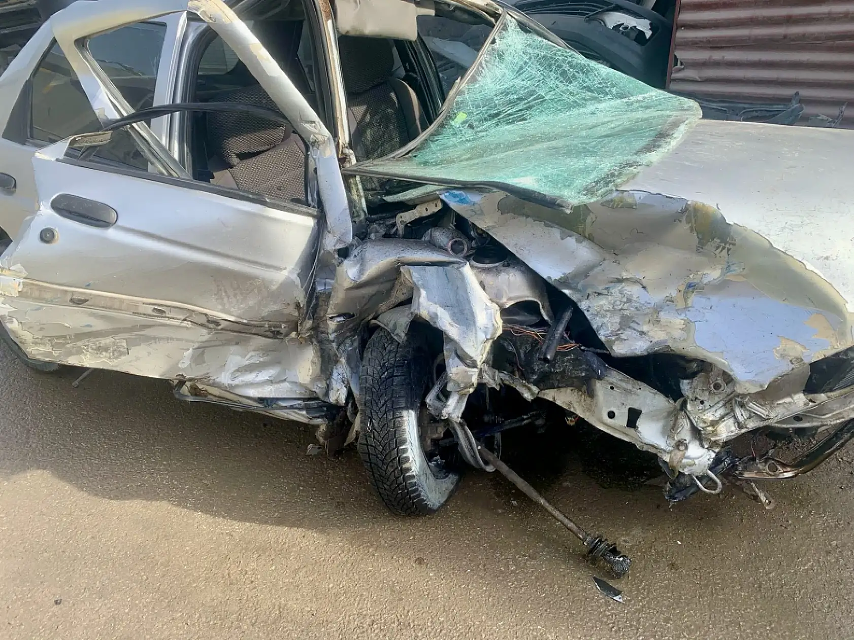 İnkumu yolunda feci kaza, 4 yaralı