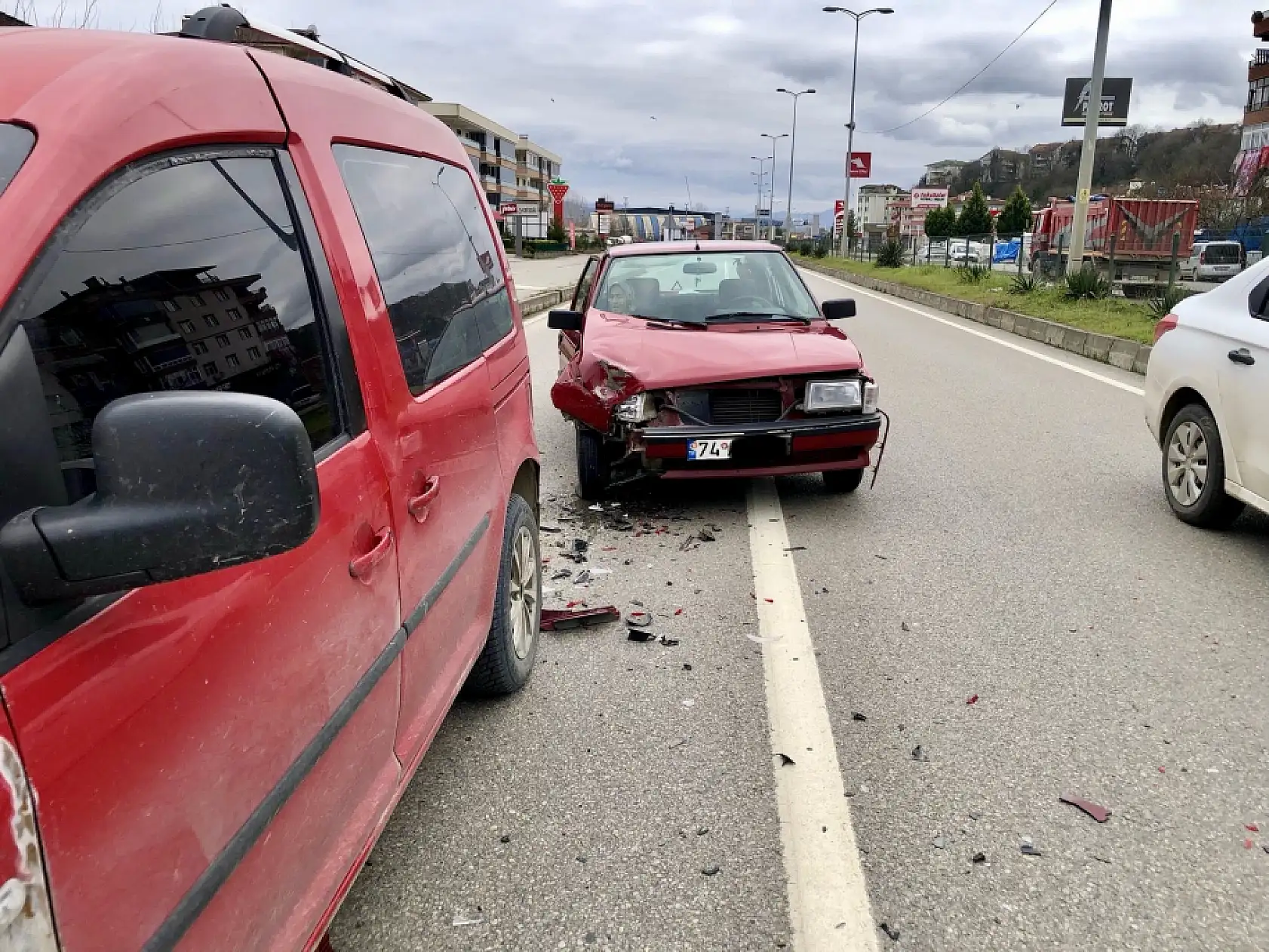 Yaya geçidinde yine kaza