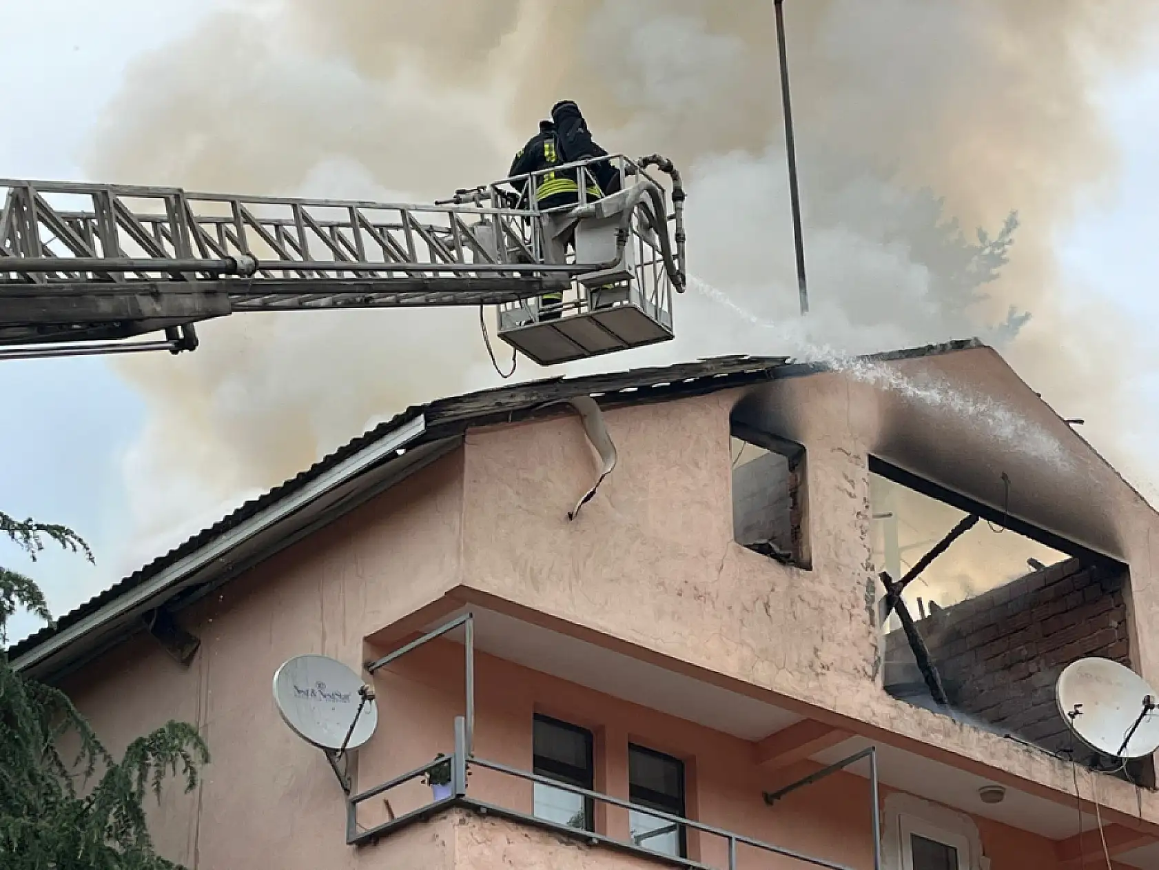 Yangının Ardından Acı Haber