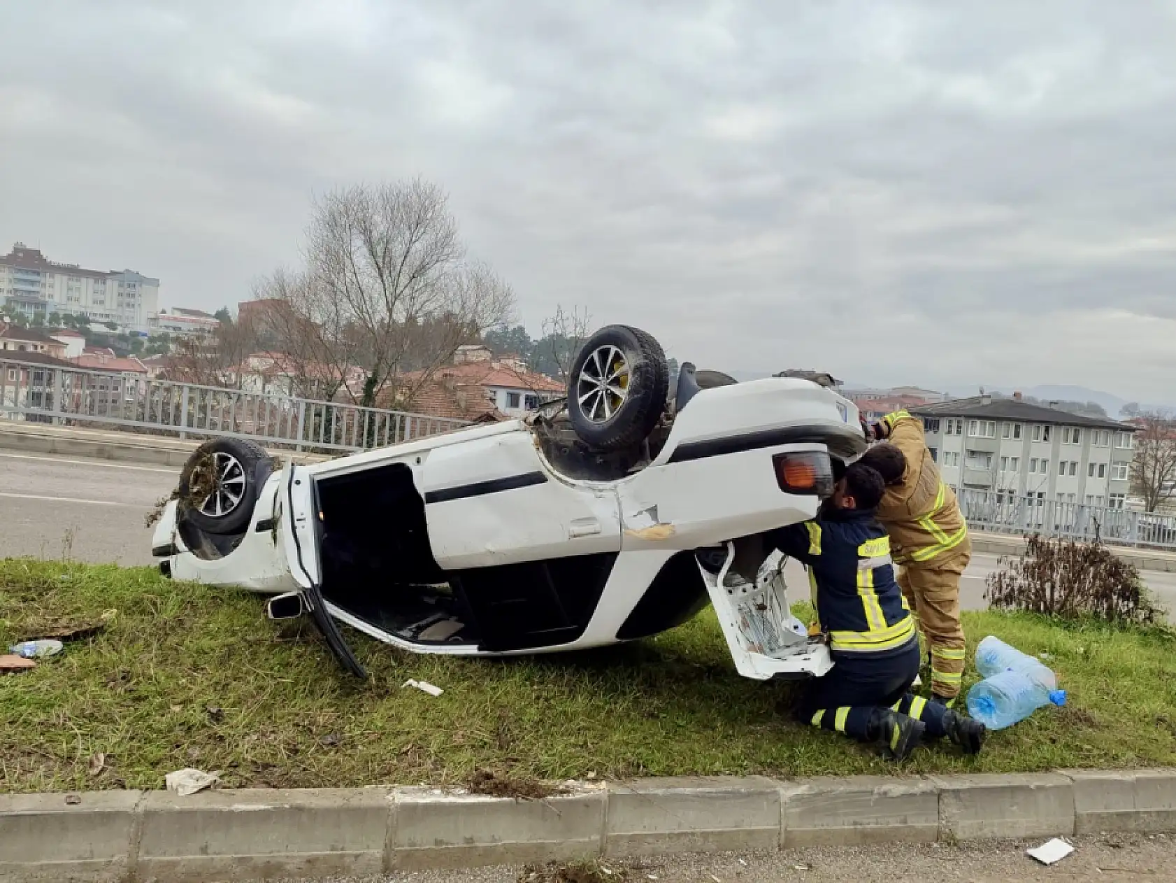 Aynı Yerde Bir Kaza Daha!