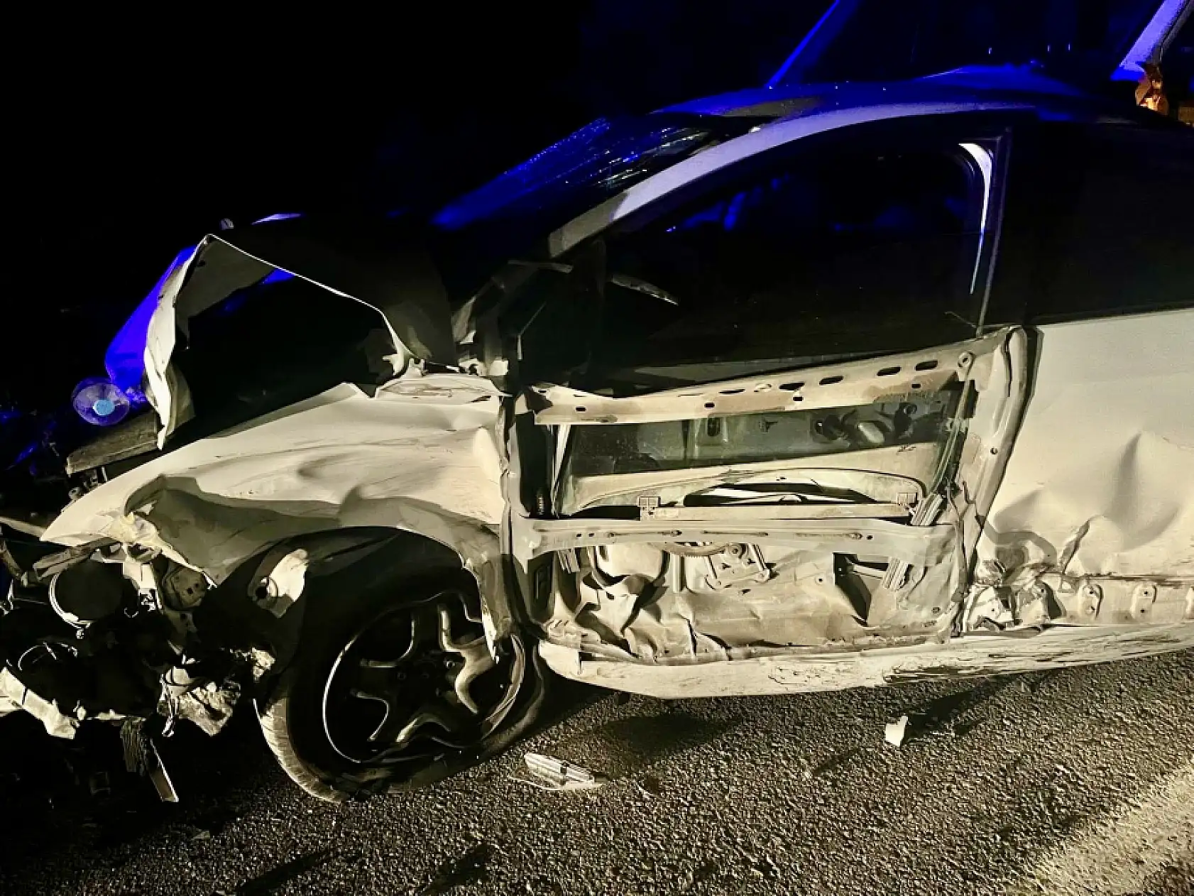 Ulus yolunda zincirleme kaza