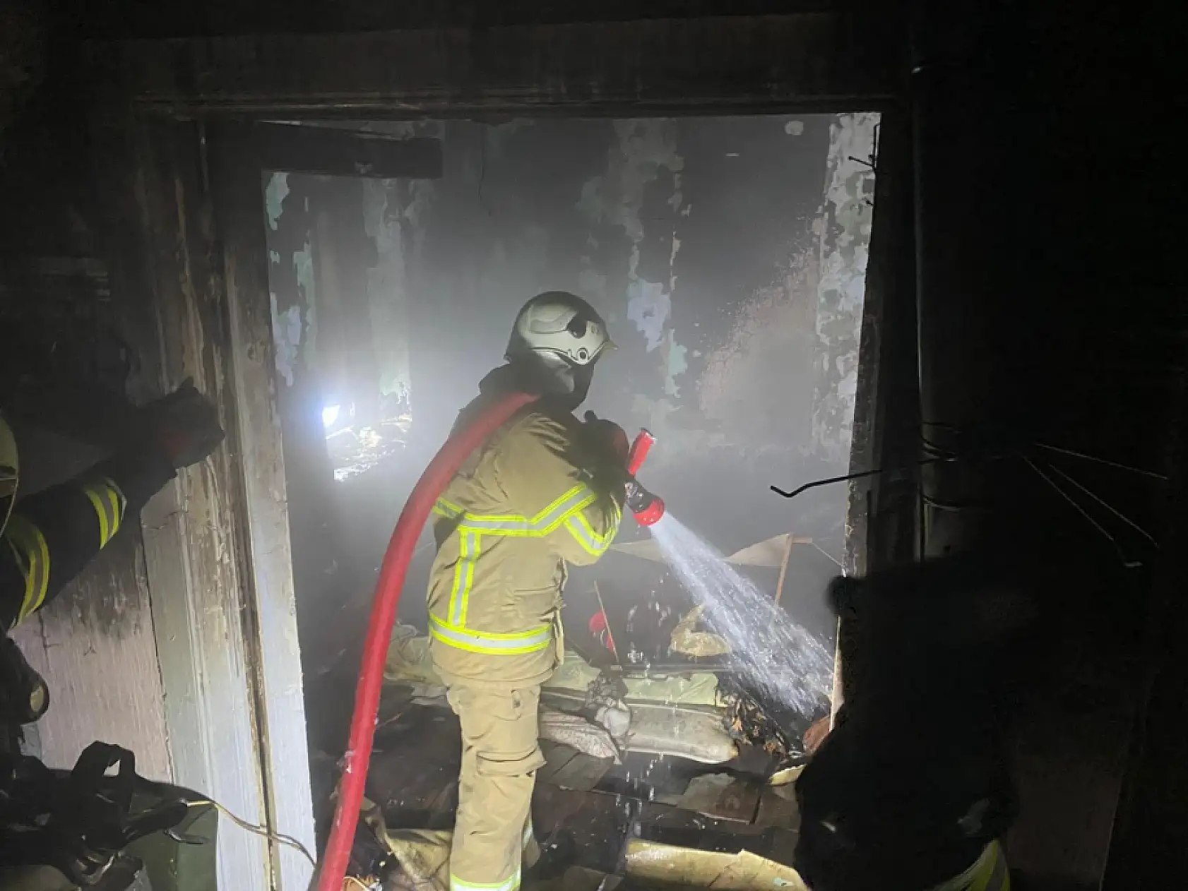 Bartın'da yangın paniği yaşandı