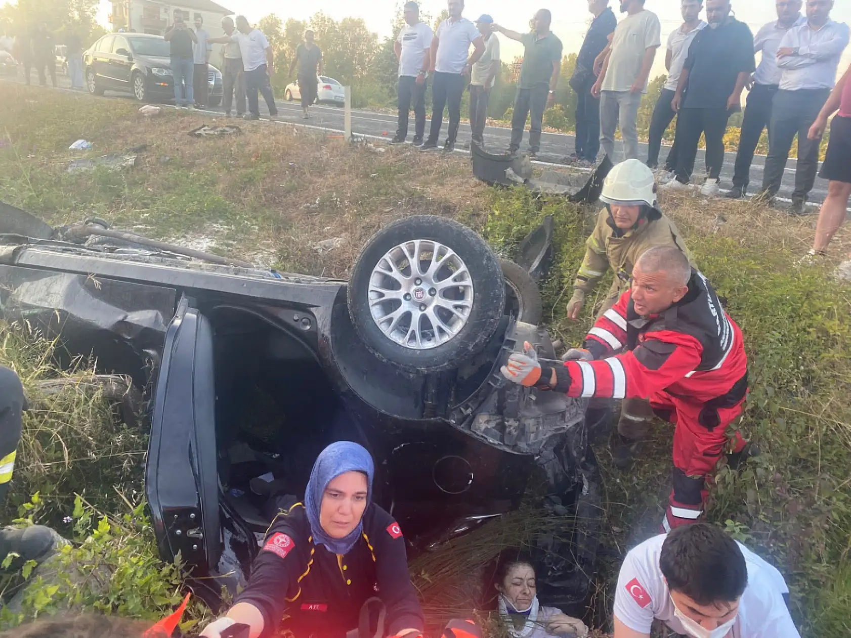 Bartın Kurtköy'de Feci Kaza