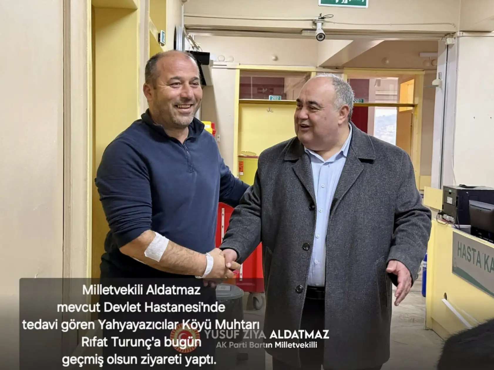 Yeni hastanede sona doğru