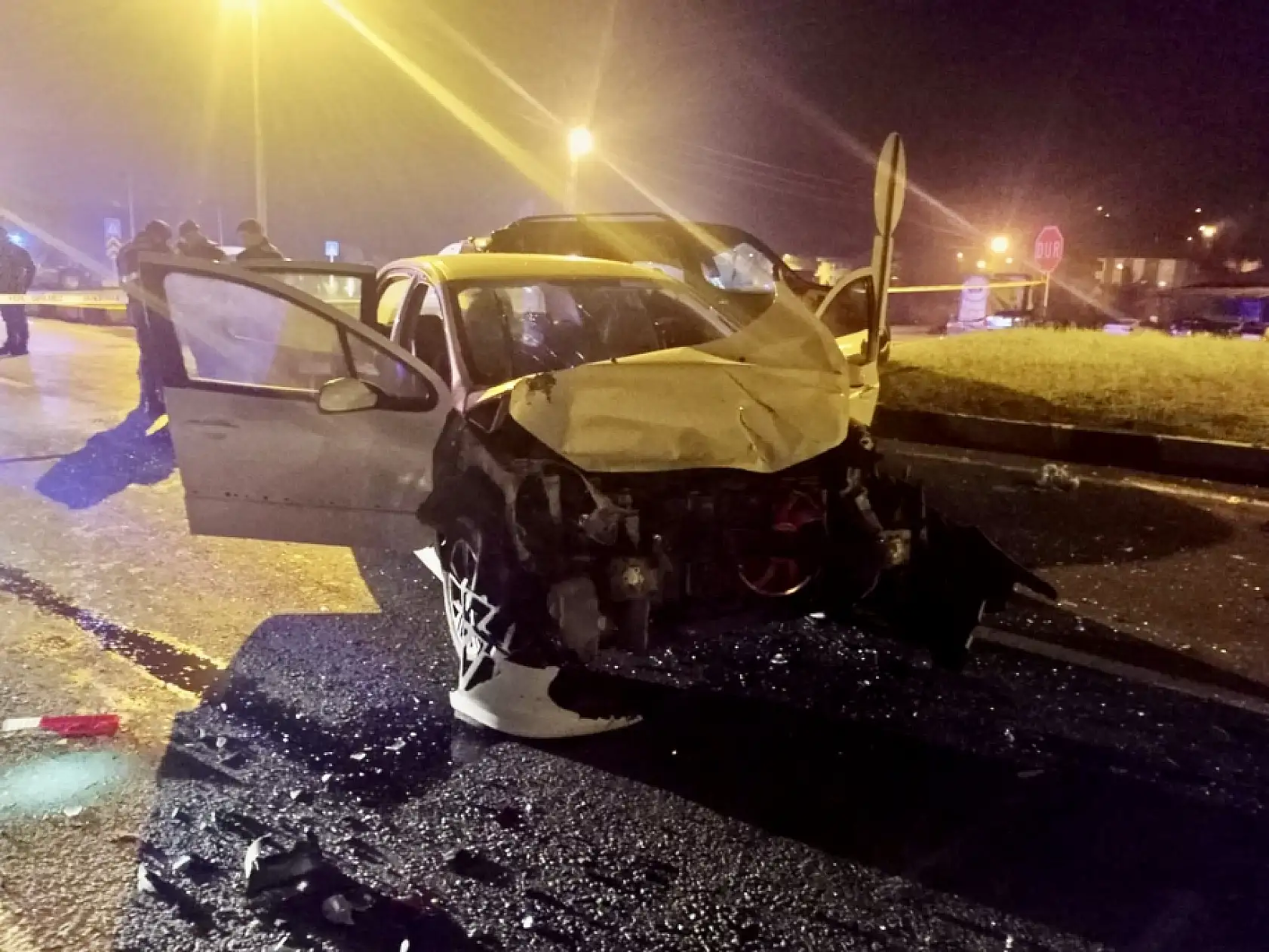 Esenyurt kavşağında feci kaza